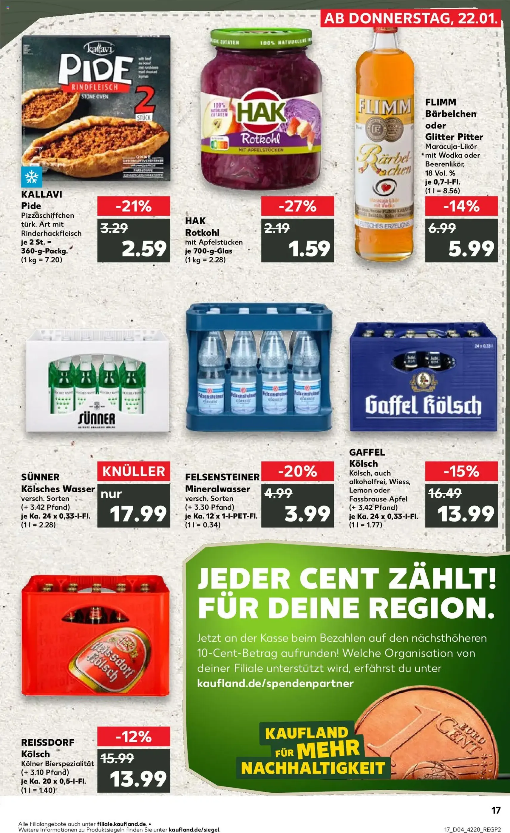 Kaufland DE - DE Folder - geldige folder vanaf 22-01-2026 pagina 17 van 59