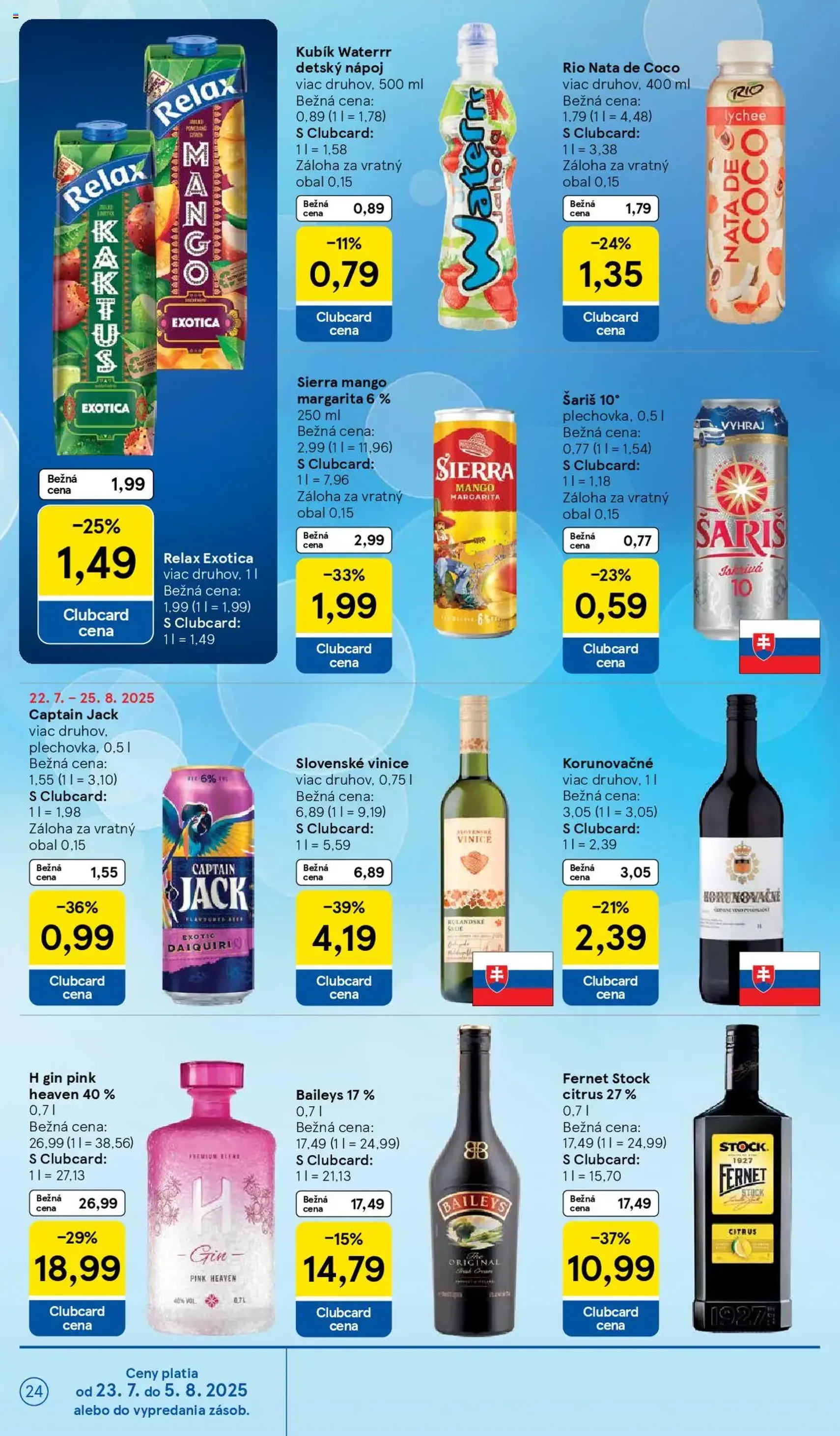 Tesco Hypermarket - leták - platný leták od 23.07.2025 strana 24 z 37 Tesco Hypermarket - leták - platný leták od 23.07.2025 strana 24 z 37
