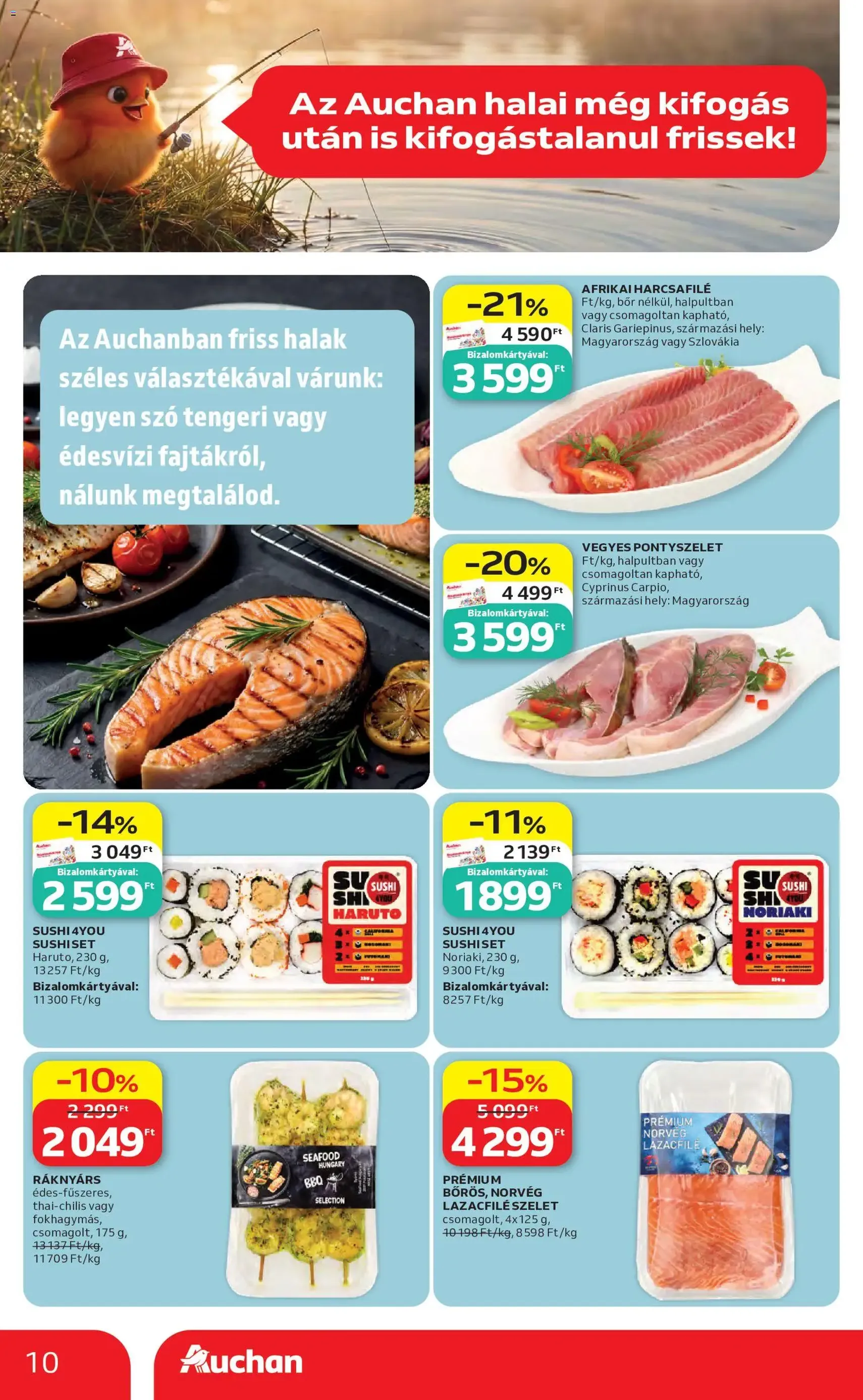 Auchan akciós újság - 2026.05.07. érvényes szórólap 10 oldal 60 oldalból