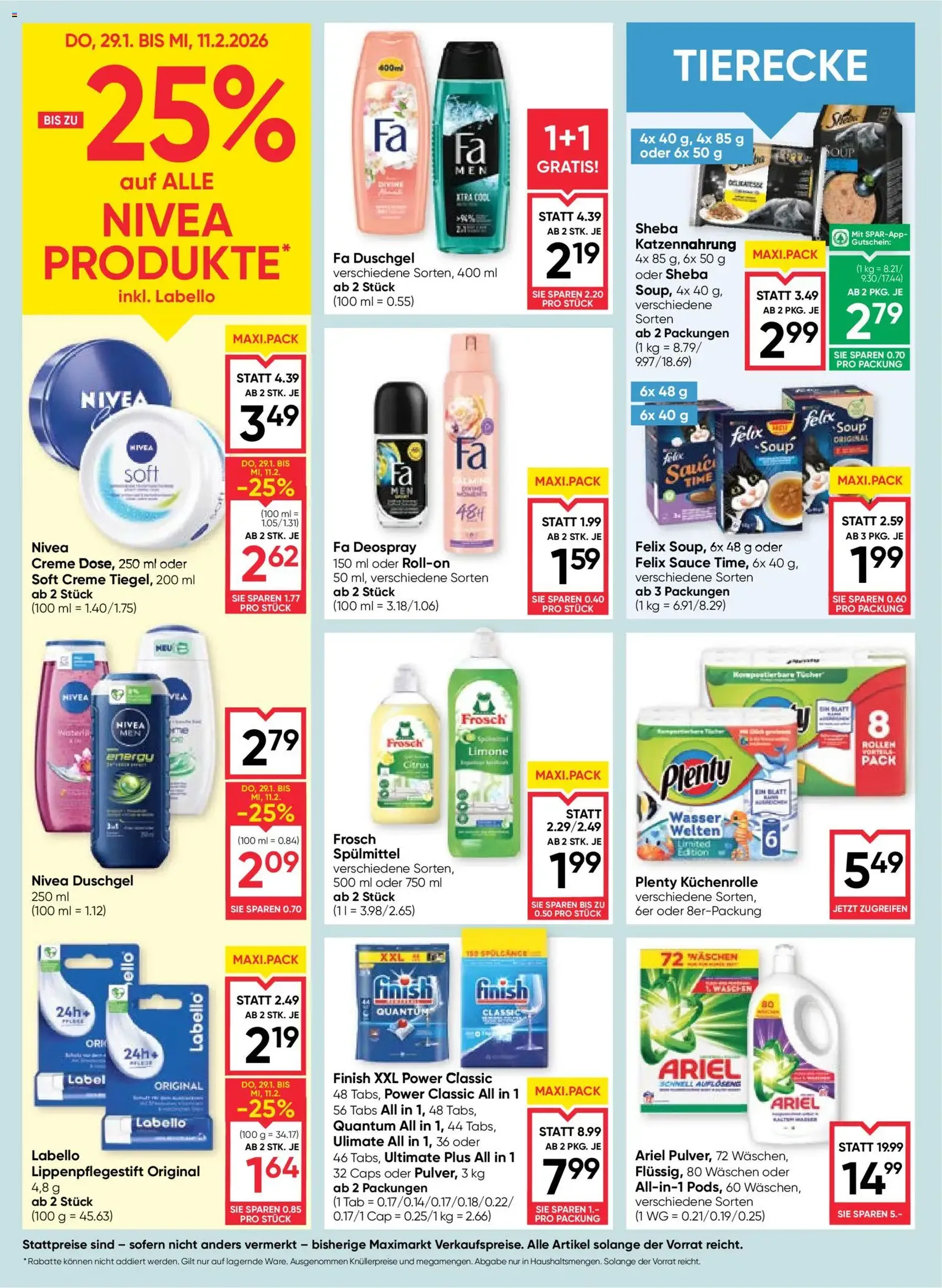 Maximarkt Flugblatt - Gültiger Prospekt ab 29.01.2026, Seite 16 von insgesamt 24