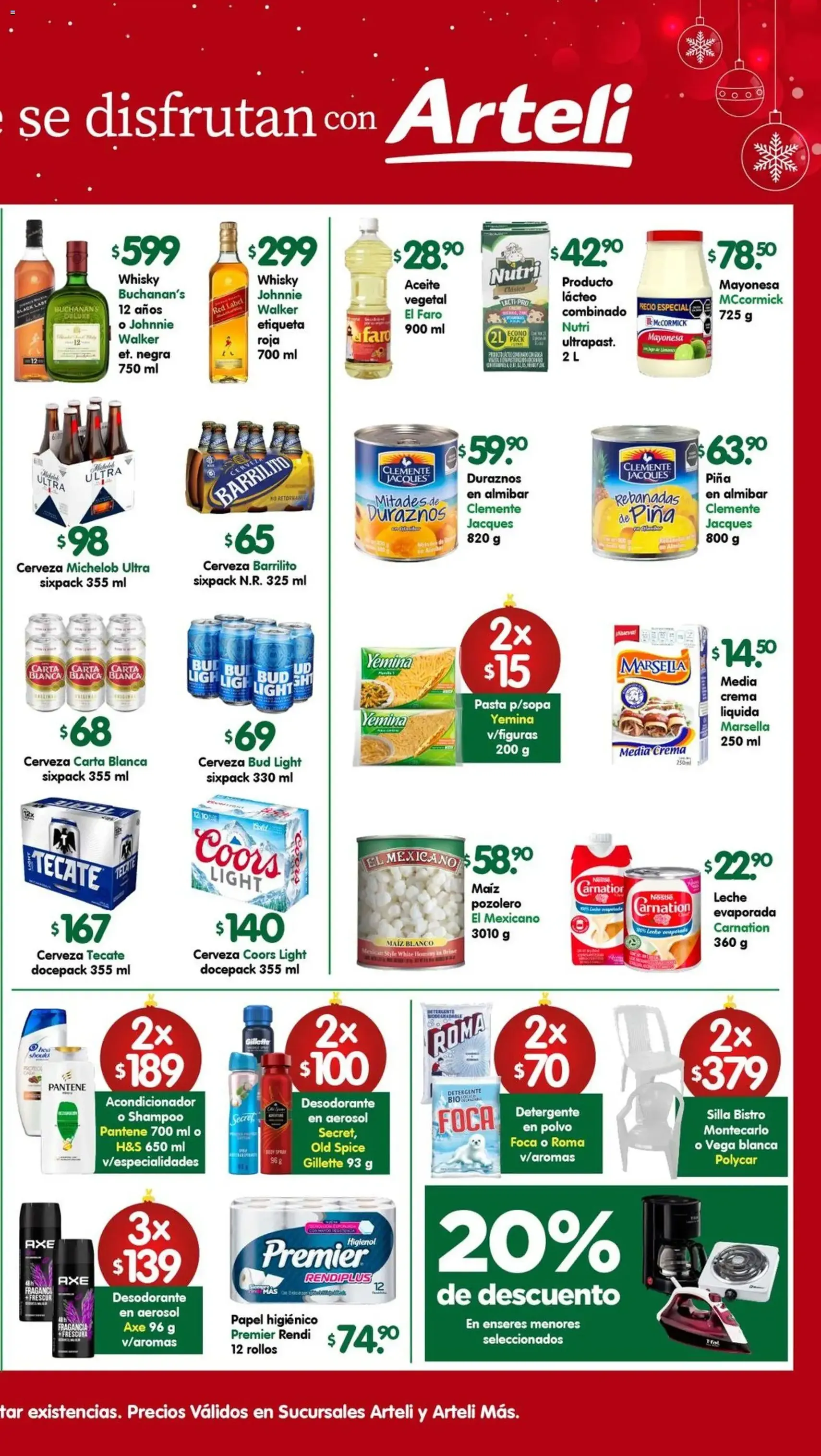 Arteli folleto - folleto válido desde 30/12/2025 página 2 de 2