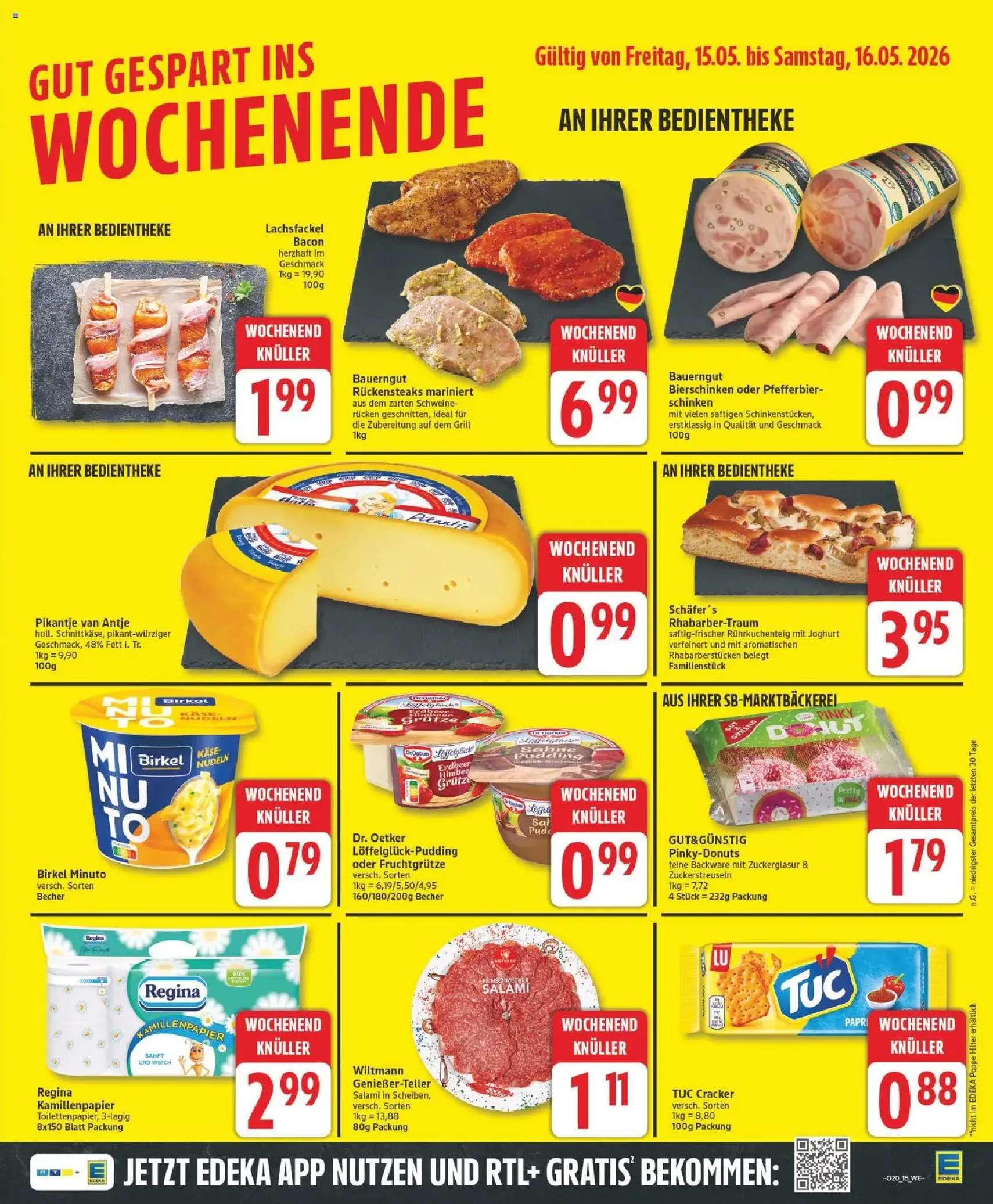 Edeka Prospekt - Gültiger Prospekt ab 11.05.2026, Seite 15 von insgesamt 19