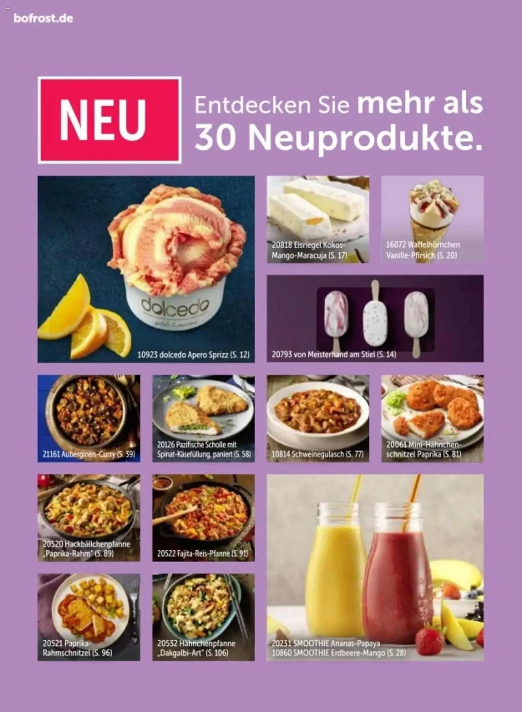 Bofrost Katalog - Gültiger Prospekt ab 06.03.2026, Seite 8 von insgesamt 150