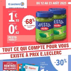 E.Leclerc catalogue semaine 34 - Prévisualisation du catalogue valable à partir du 12/08/2025