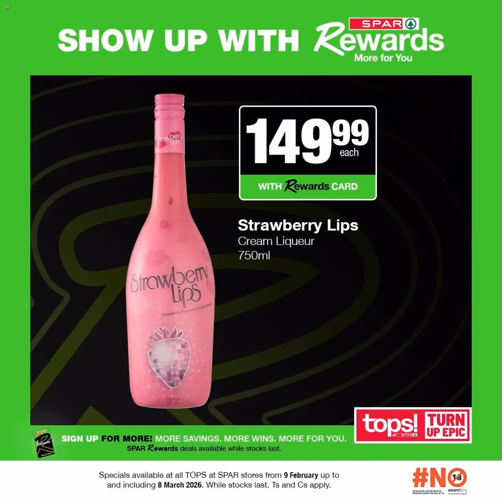Tops at Spar Show up with More Deals - valid flyer from 09/02/2026, page 7 of 12