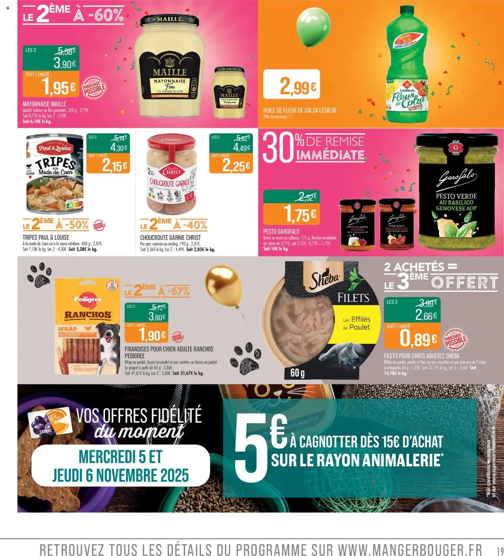 Match Supermarché catalogue - brochure valable à partir du 04/11/2025, page 19 sur 24