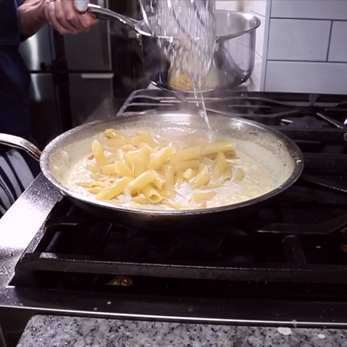 Pasta alla norcina - procedimento 1