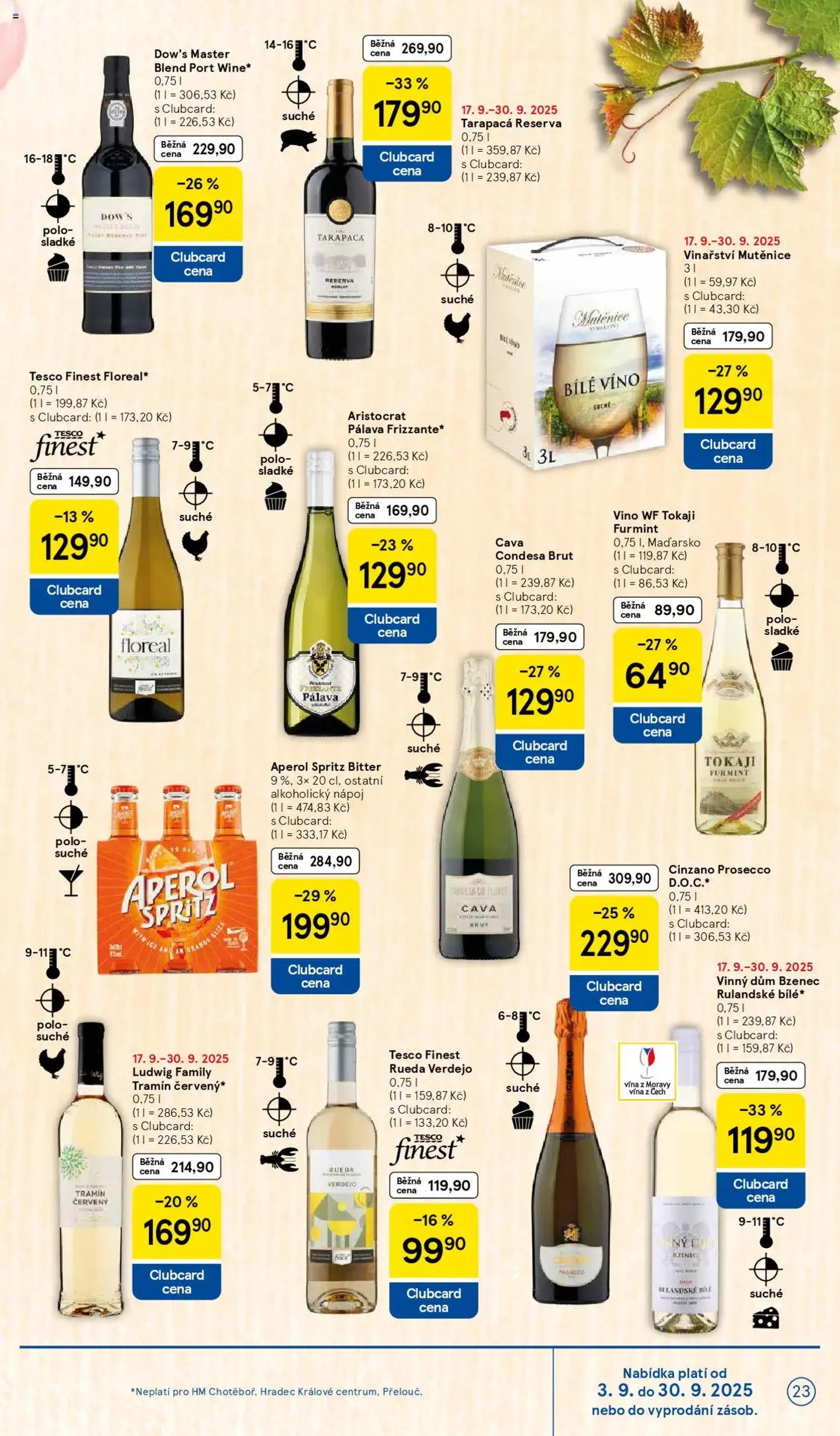 Tesco leták - Hypermarket - platný leták od 24.09.2025 strana 23 z 28