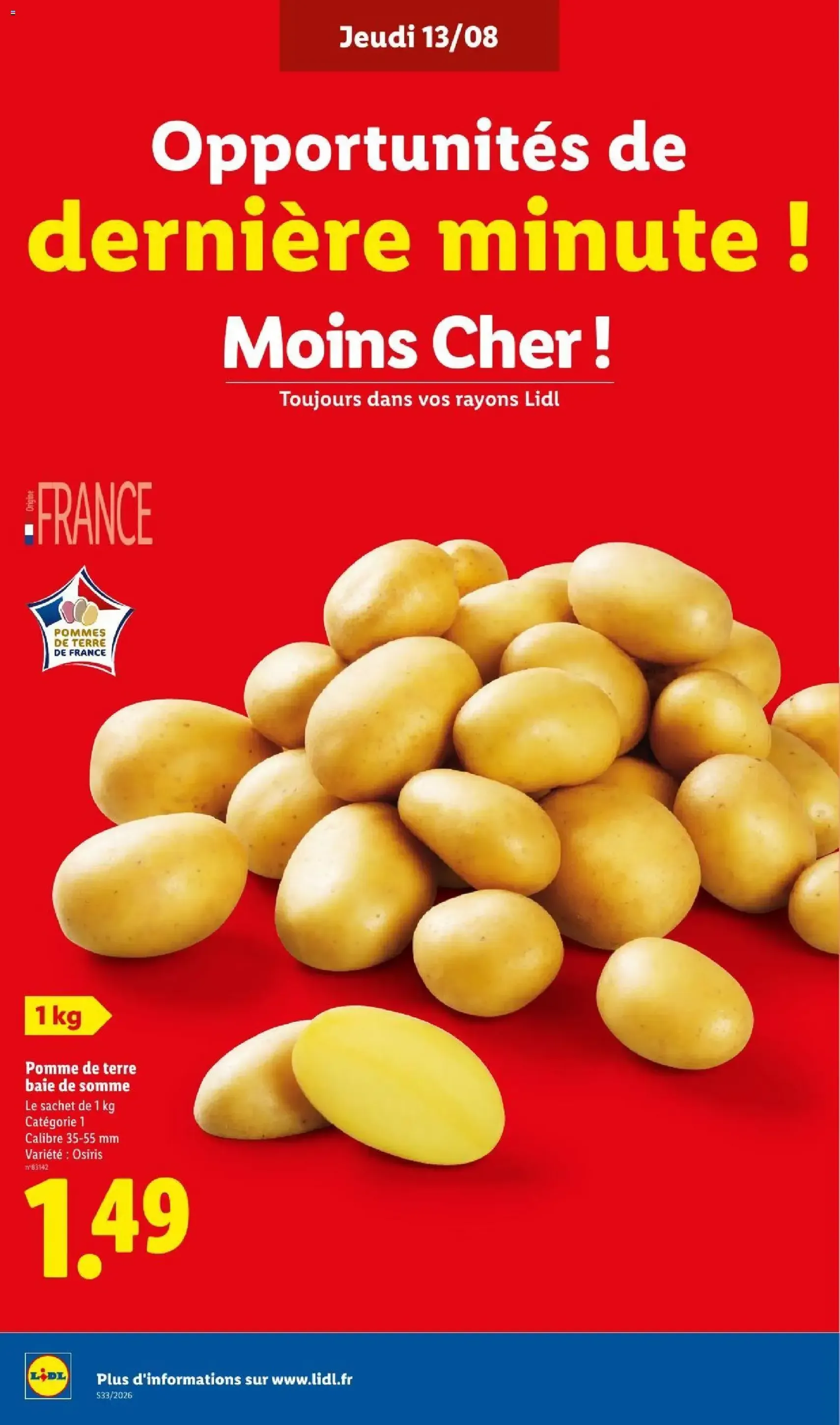 LIDL catalogue - brochure valable à partir du 13/08/2026, page 4 sur 61