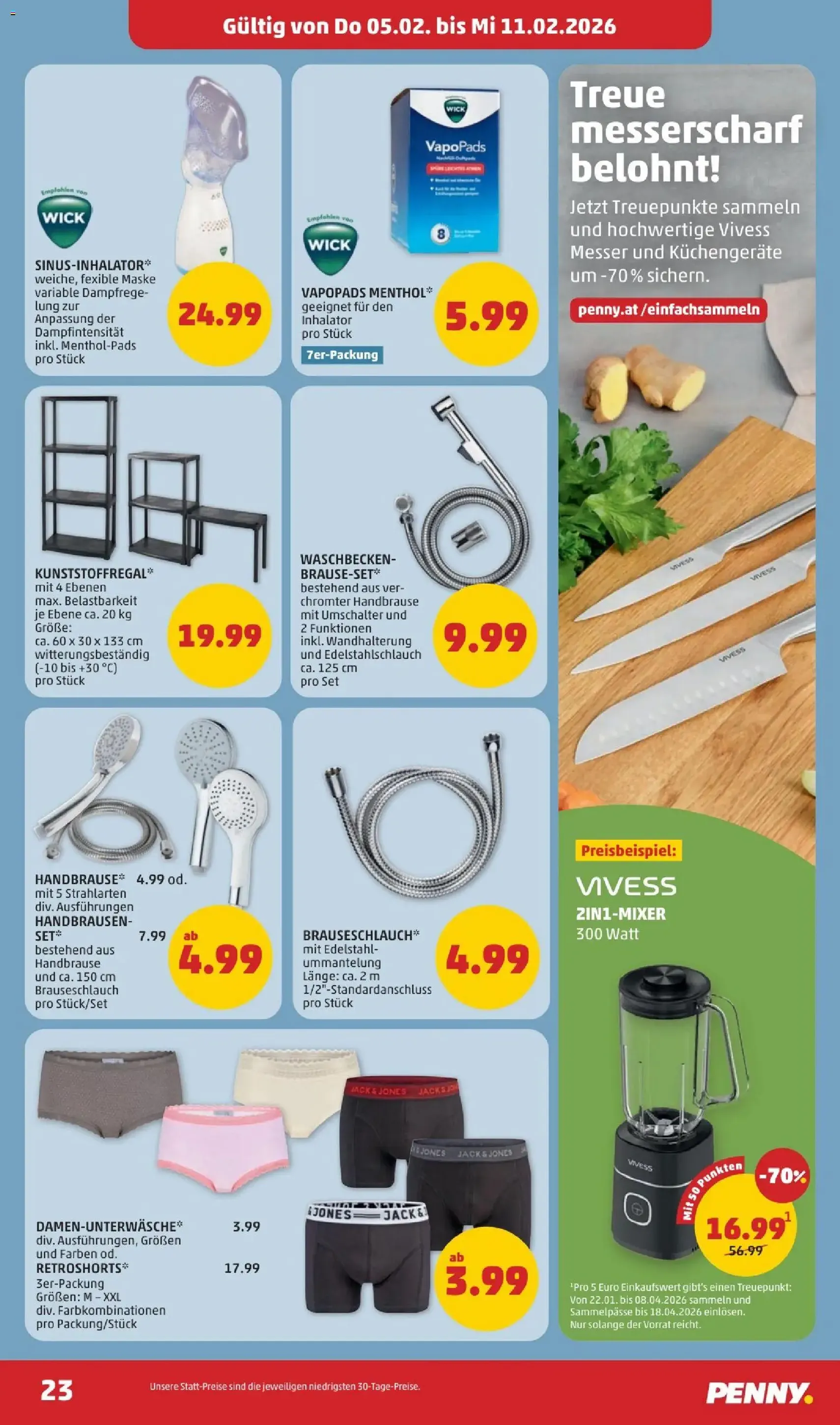 Penny Markt Flugblatt - Gültiger Prospekt ab 05.02.2026, Seite 23 von insgesamt 32