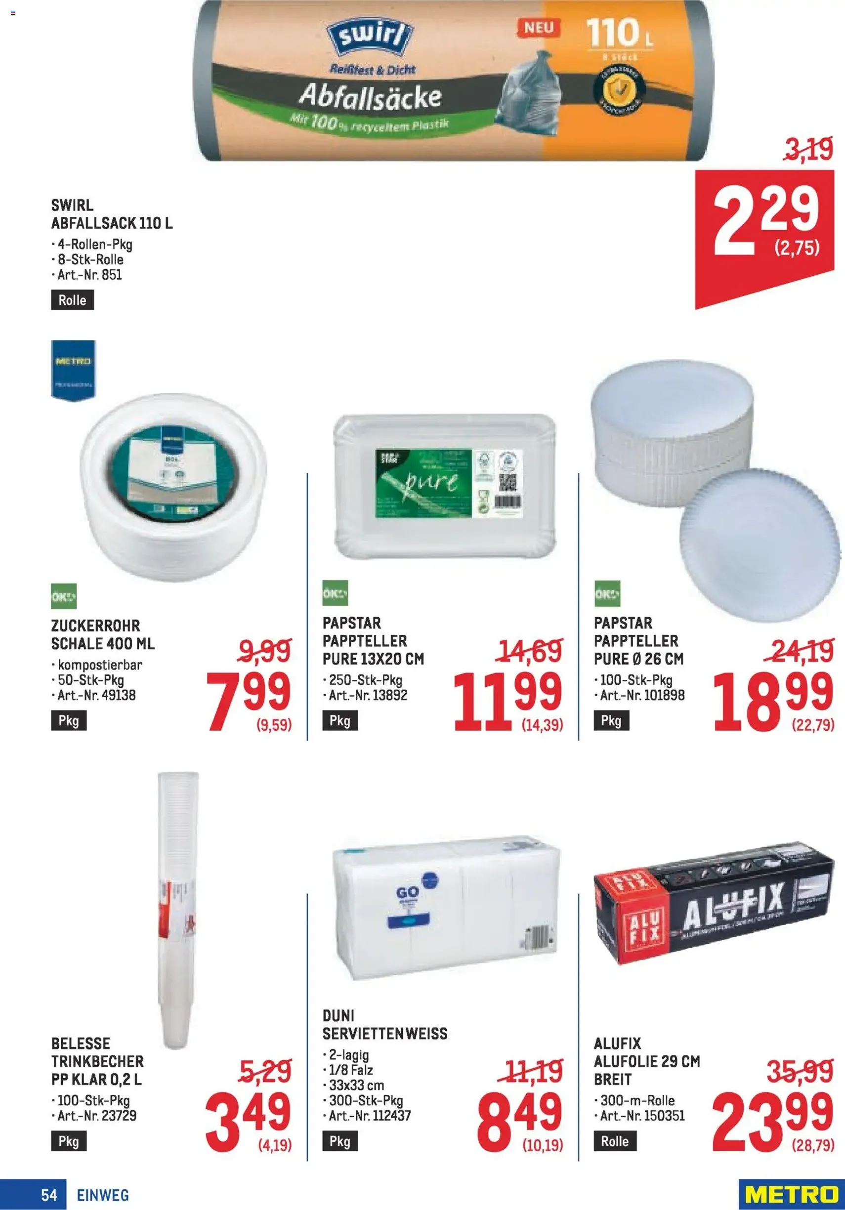 Metro Profi - Gültiger Prospekt ab 05.02.2026, Seite 54 von insgesamt 64