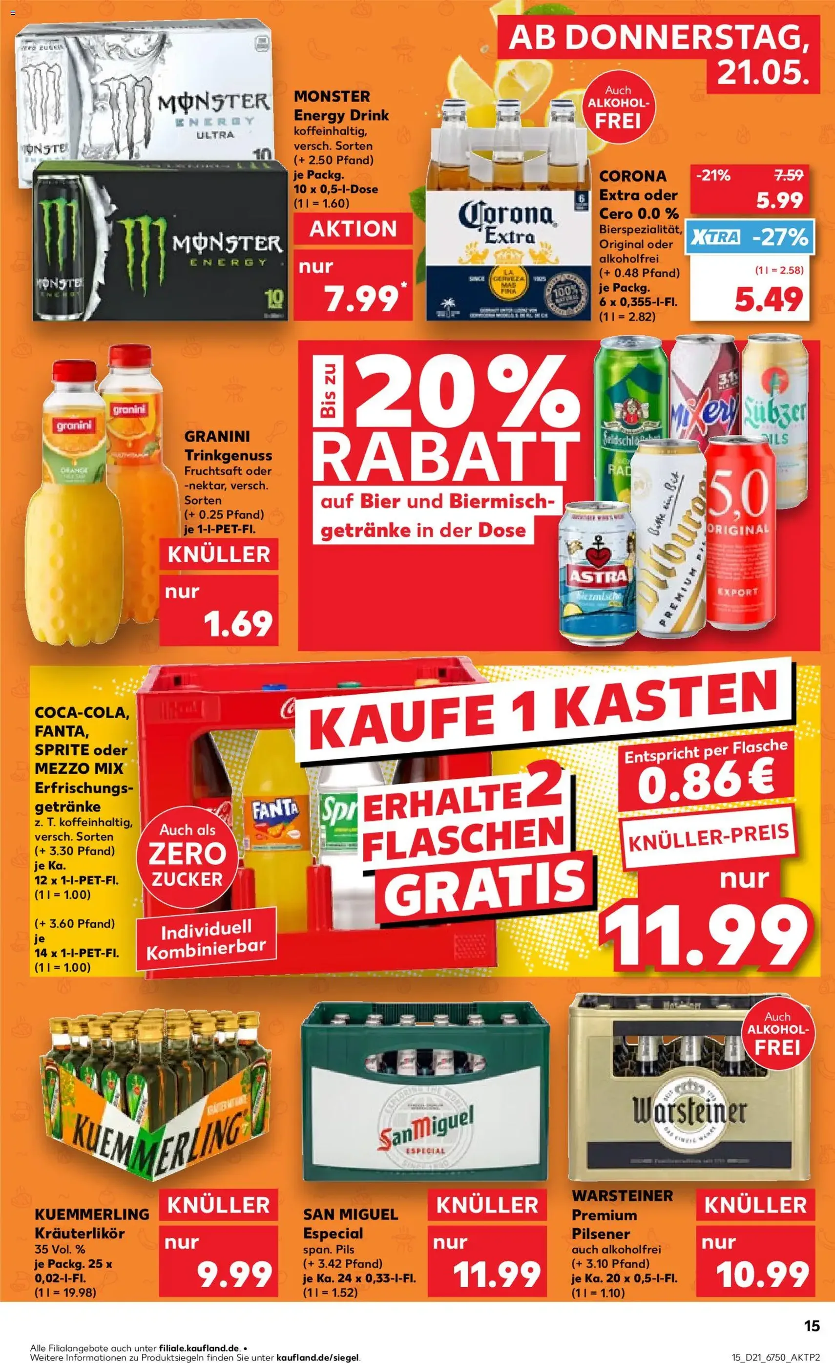 Kaufland Prospekt - Gültiger Prospekt ab 21.05.2026, Seite 15 von insgesamt 58