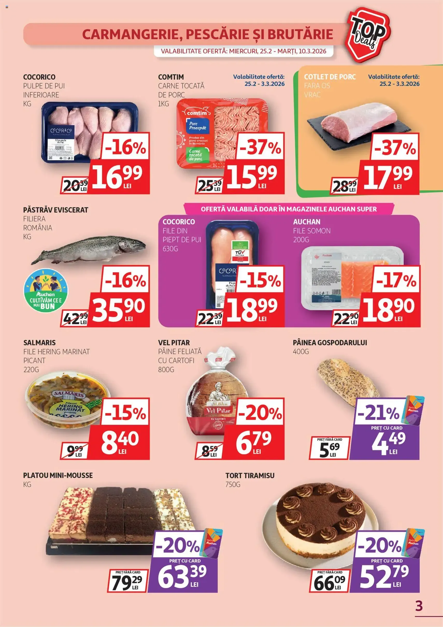 Catalog Auchan - cataloage valabile începând cu 25.02.2026 pagina 3 din 25