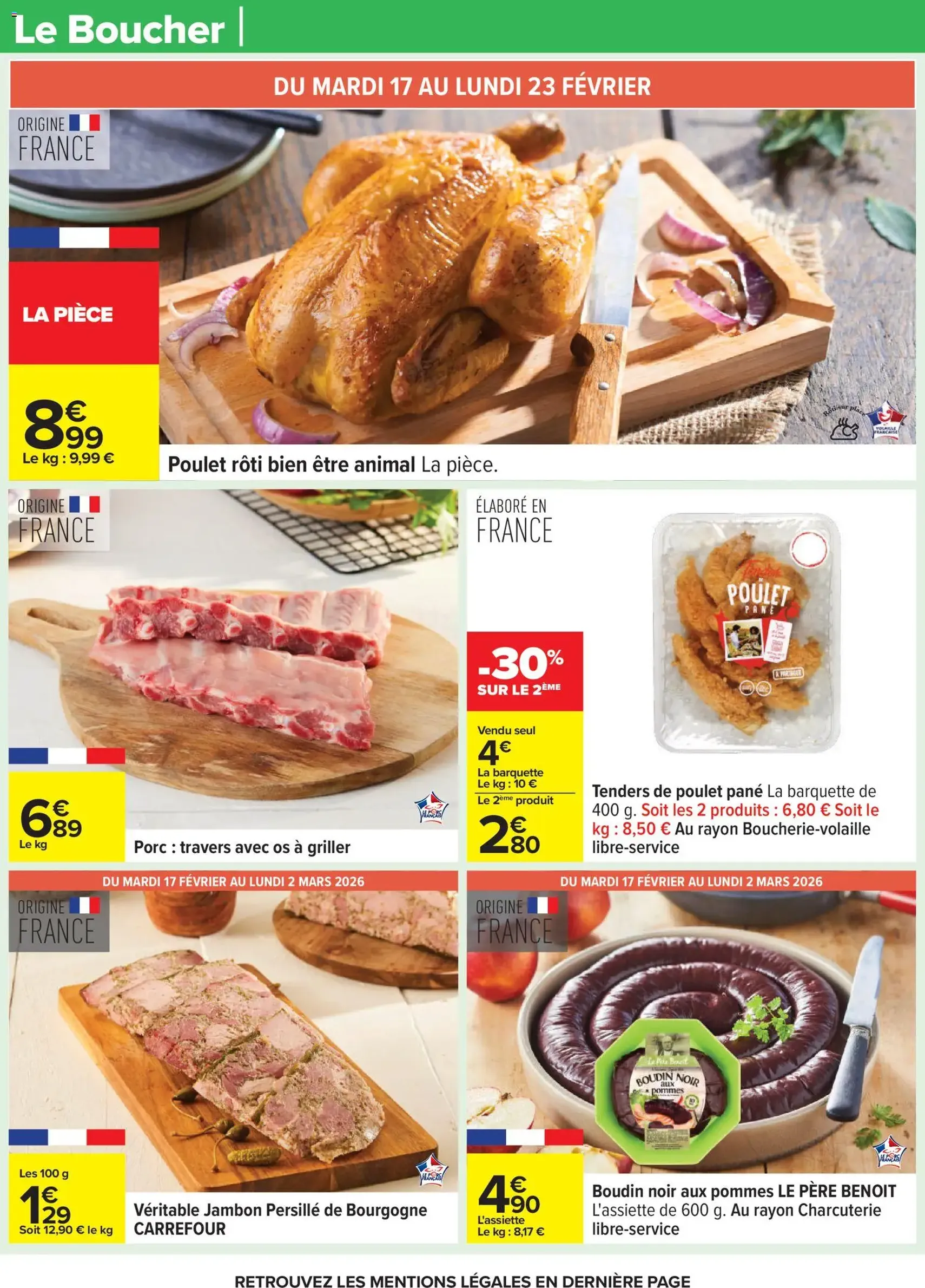 Carrefour catalogue semaine 8 - brochure valable à partir du 17/02/2026, page 26 sur 99