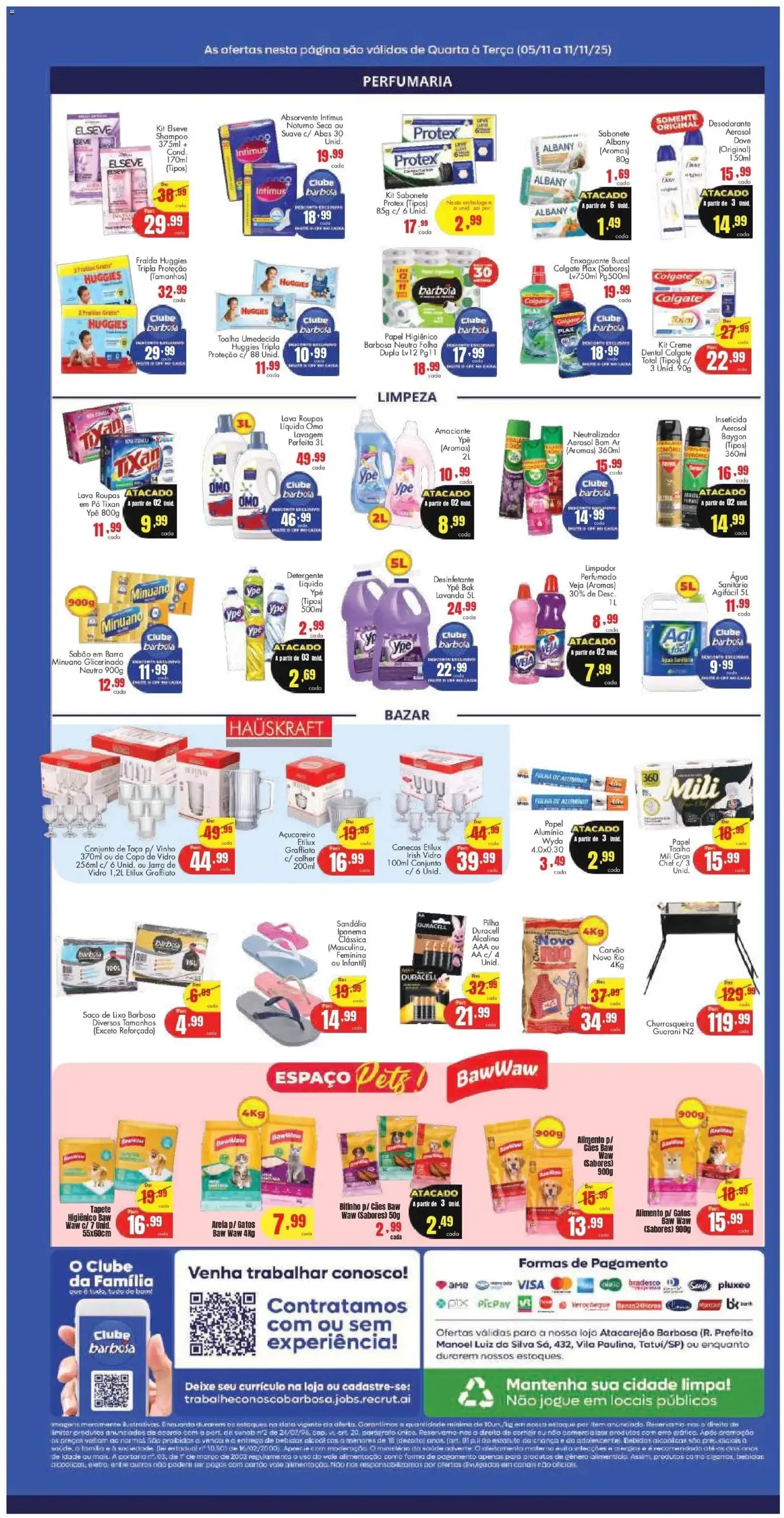 Barbosa Supermercados - Ofertas da semana - folheto válido a partir de 05/11/2025 página 4 de 4