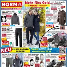 Norma Flugblatt - Prospekt Vorschau gültig ab 01.12.2025