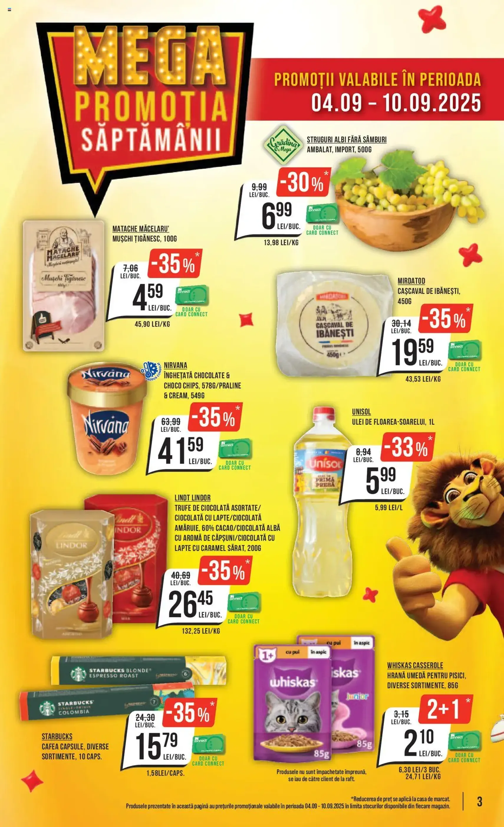 Catalog Mega Image - cataloage valabile începând cu 04.09.2025 pagina 3 din 24 Catalog Mega Image - cataloage valabile începând cu 04.09.2025 pagina 3 din 24