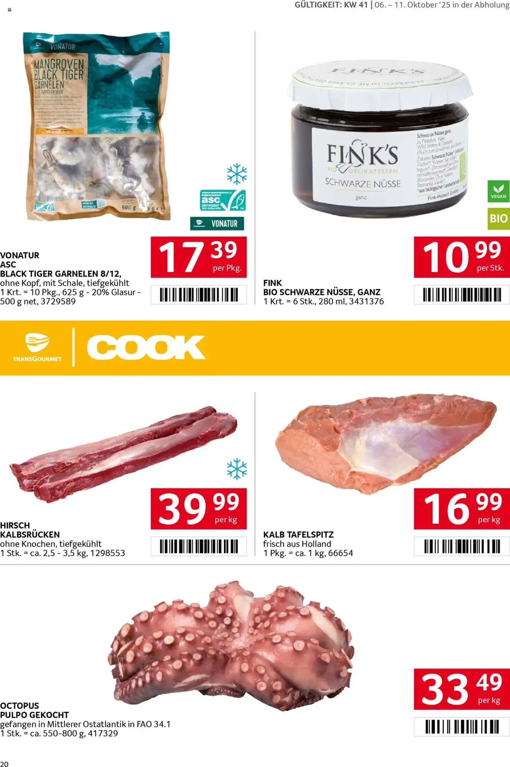 Transgourmet Flugblatt - Gültiger Prospekt ab 05.10.2025, Seite 18 von insgesamt 26