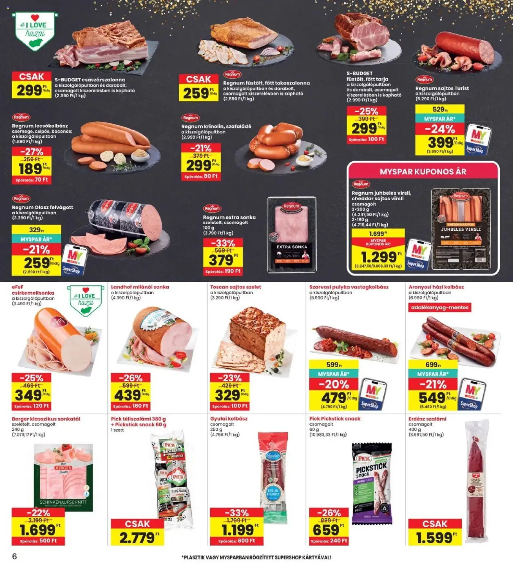 Interspar akciós újság - 2026.06.25. érvényes szórólap 6 oldal 20 oldalból