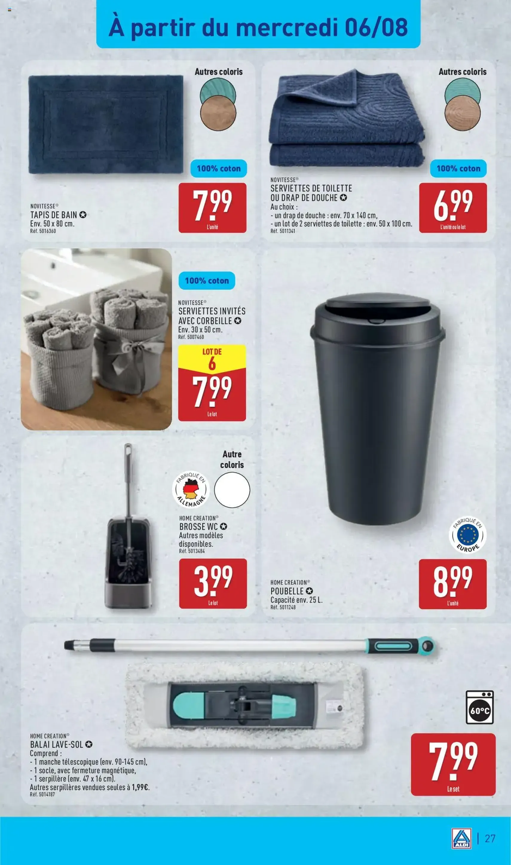Aldi catalogue semaine 32 - brochure valable à partir du 05/08/2025, page 29 sur 41 Aldi catalogue semaine 32 - brochure valable à partir du 05/08/2025, page 29 sur 41