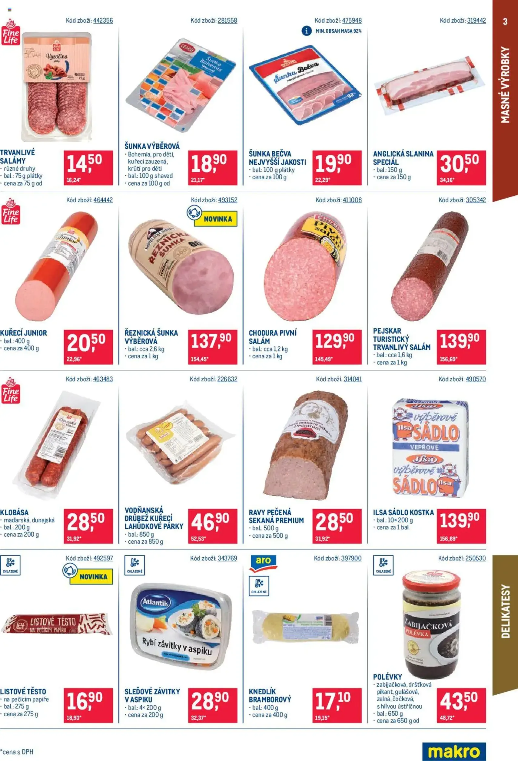 Makro leták - Maloobchod - platný leták od 08.10.2025 strana 3 z 18
