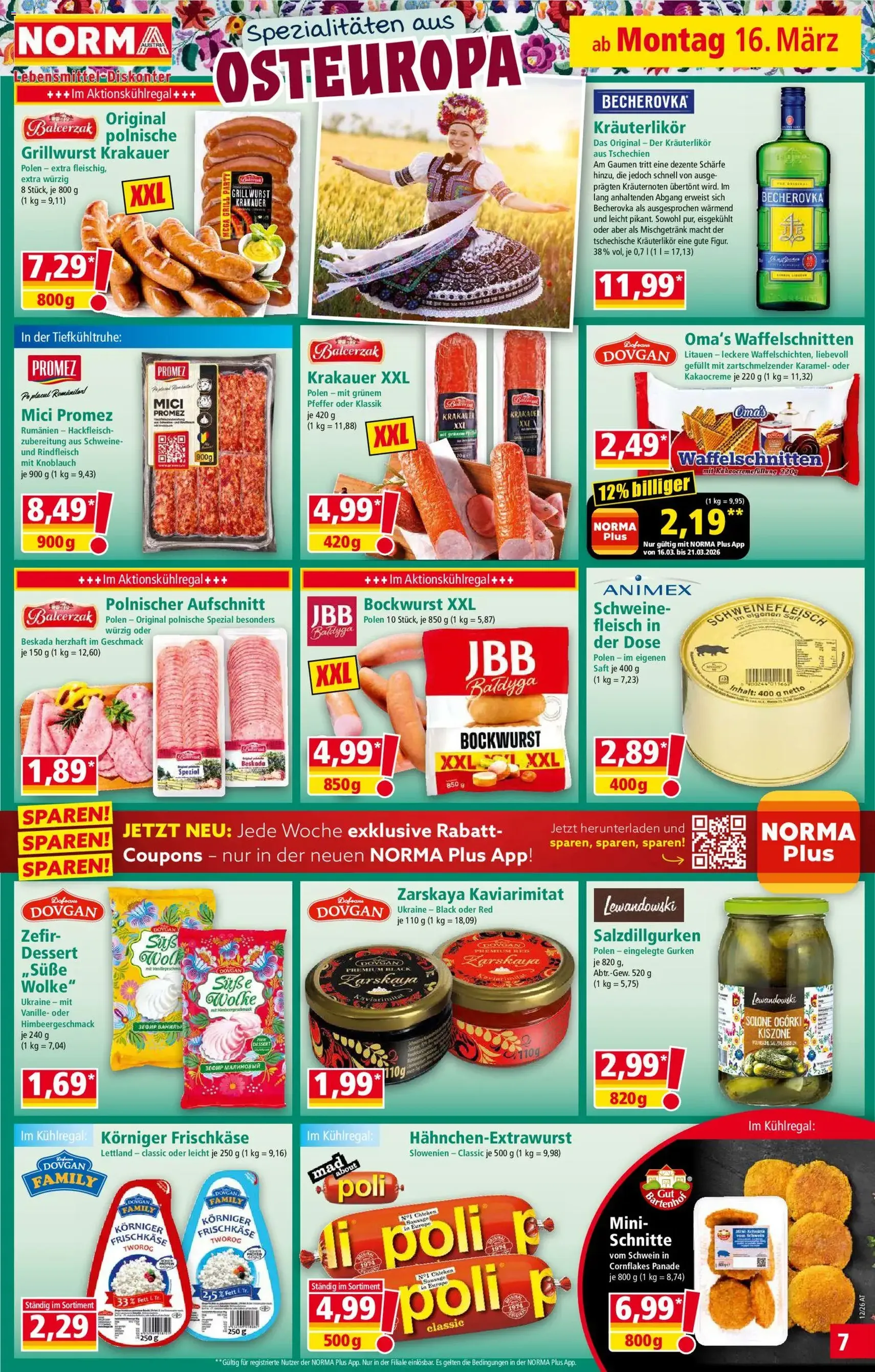 Norma Flugblatt - Gültiger Prospekt ab 16.03.2026, Seite 7 von insgesamt 20