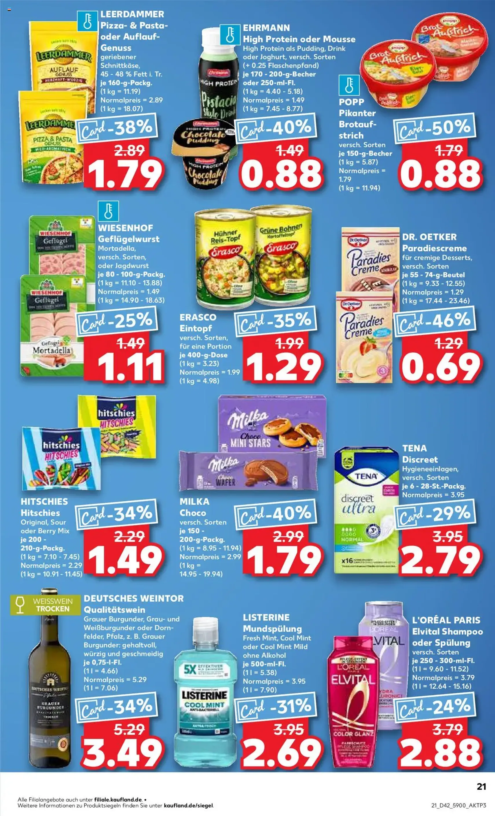 Kaufland Prospekt - Gültiger Prospekt ab 16.10.2025, Seite 21 von insgesamt 64 Kaufland Prospekt - Gültiger Prospekt ab 16.10.2025, Seite 21 von insgesamt 64