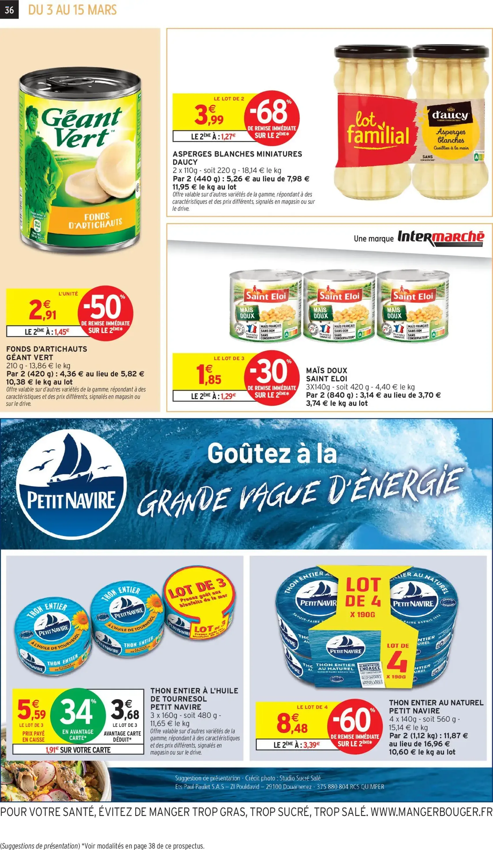 Intermarché catalogue semaine 10 - brochure valable à partir du 03/03/2026, page 36 sur 52