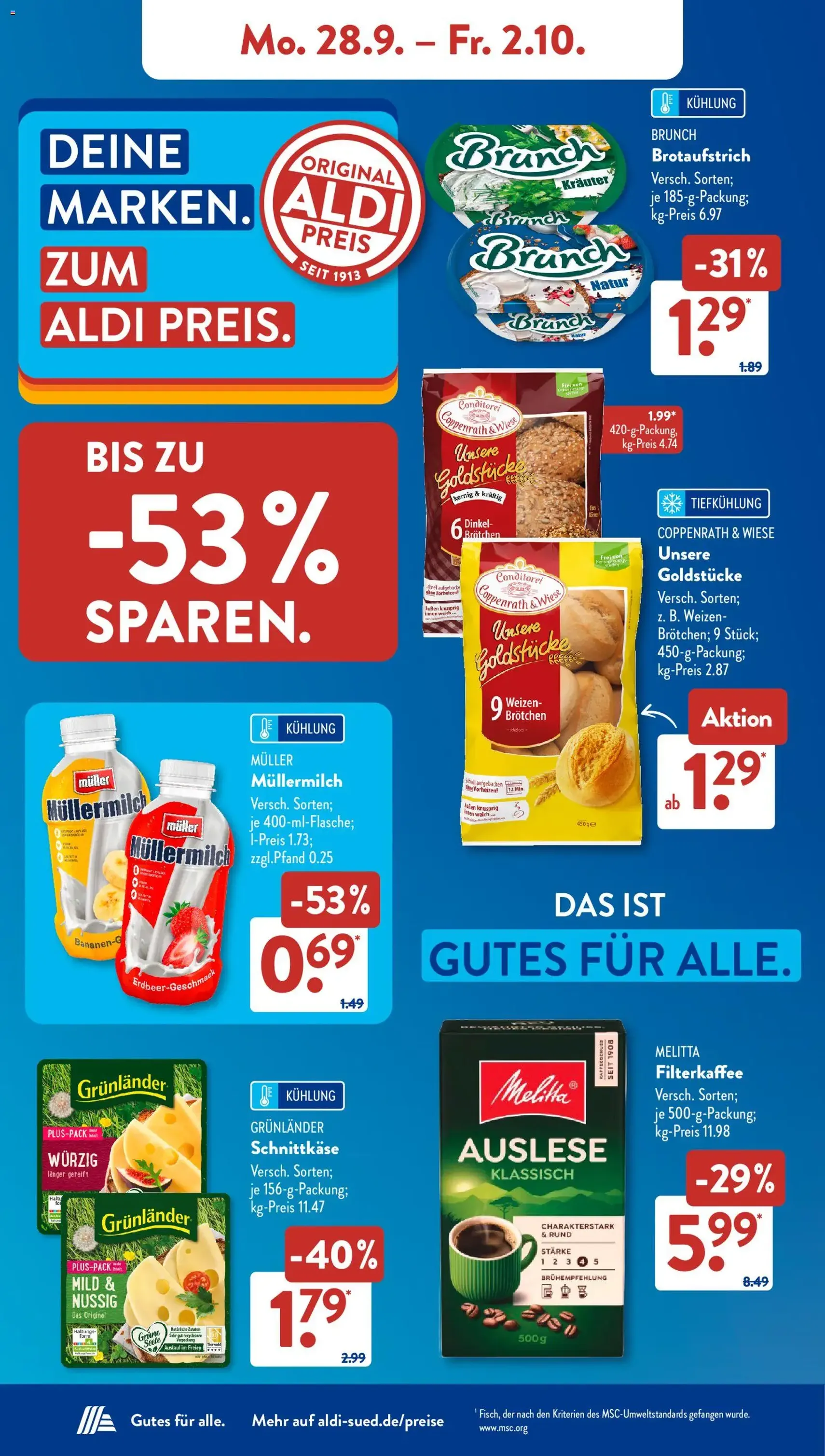 Aldi Süd Prospekt - Gültiger Prospekt ab 28.09.2026, Seite 7 von insgesamt 32