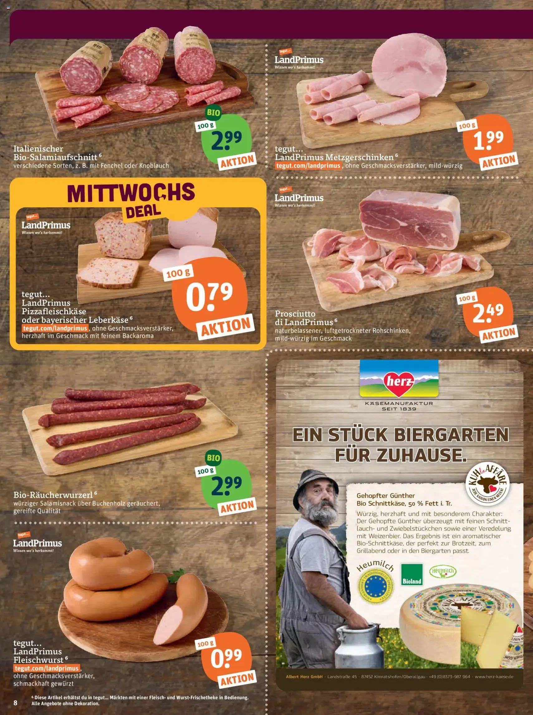 Tegut Prospekt - Gültiger Prospekt ab 03.08.2026, Seite 10 von insgesamt 23