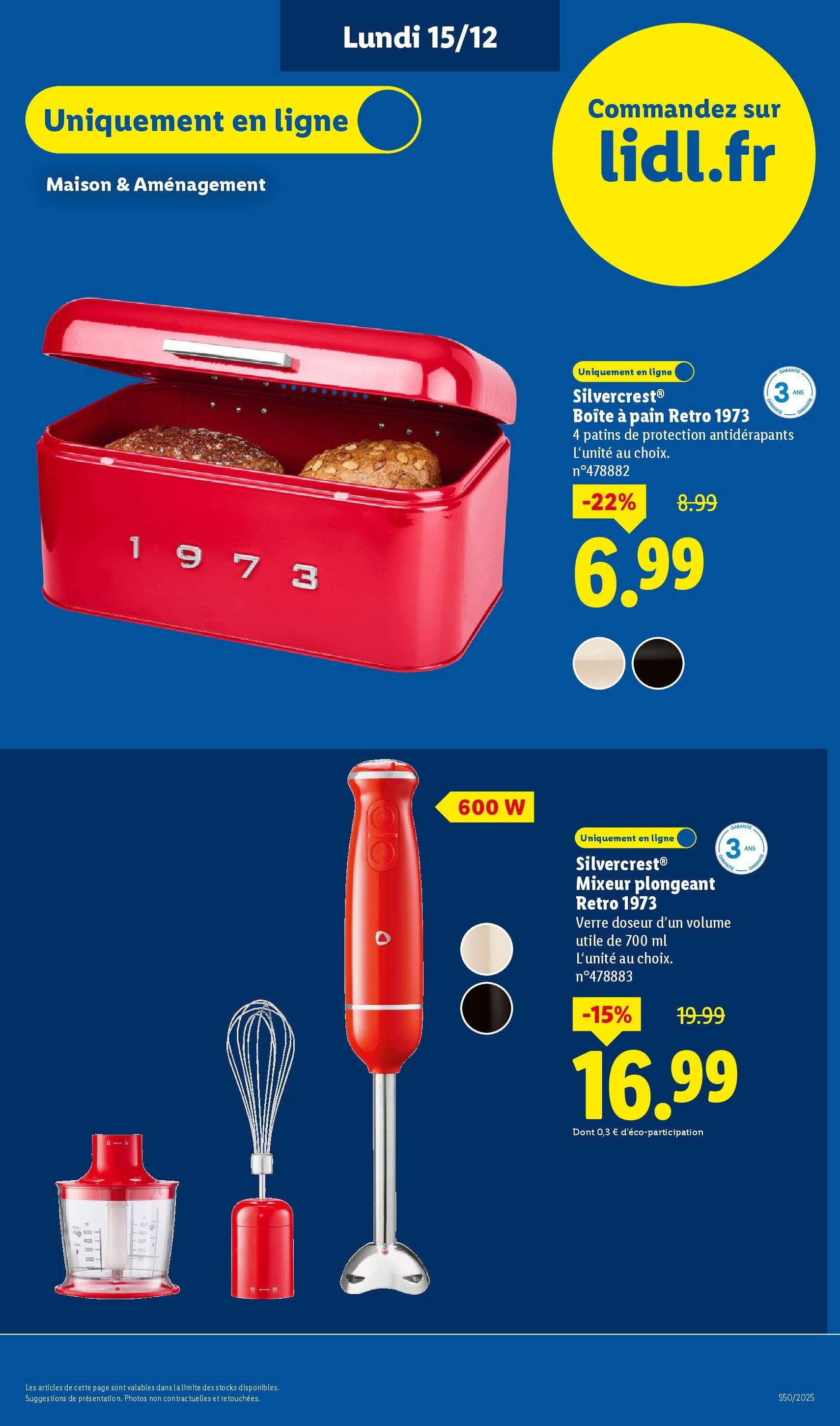 LIDL catalogue semaine 50 - brochure valable à partir du 11/12/2025, page 83 sur 88