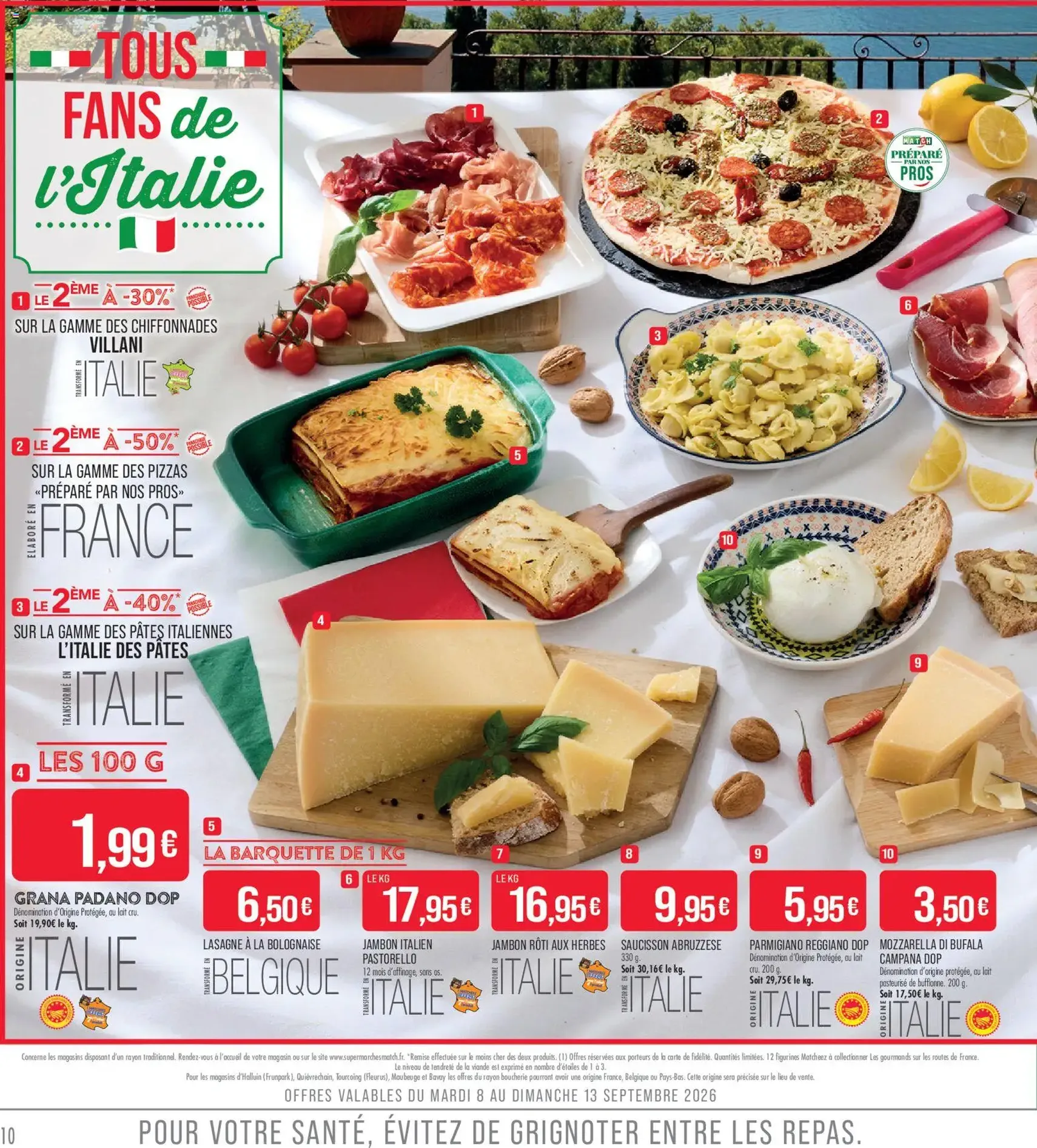 Match Supermarché catalogue - brochure valable à partir du 08/09/2026, page 10 sur 26