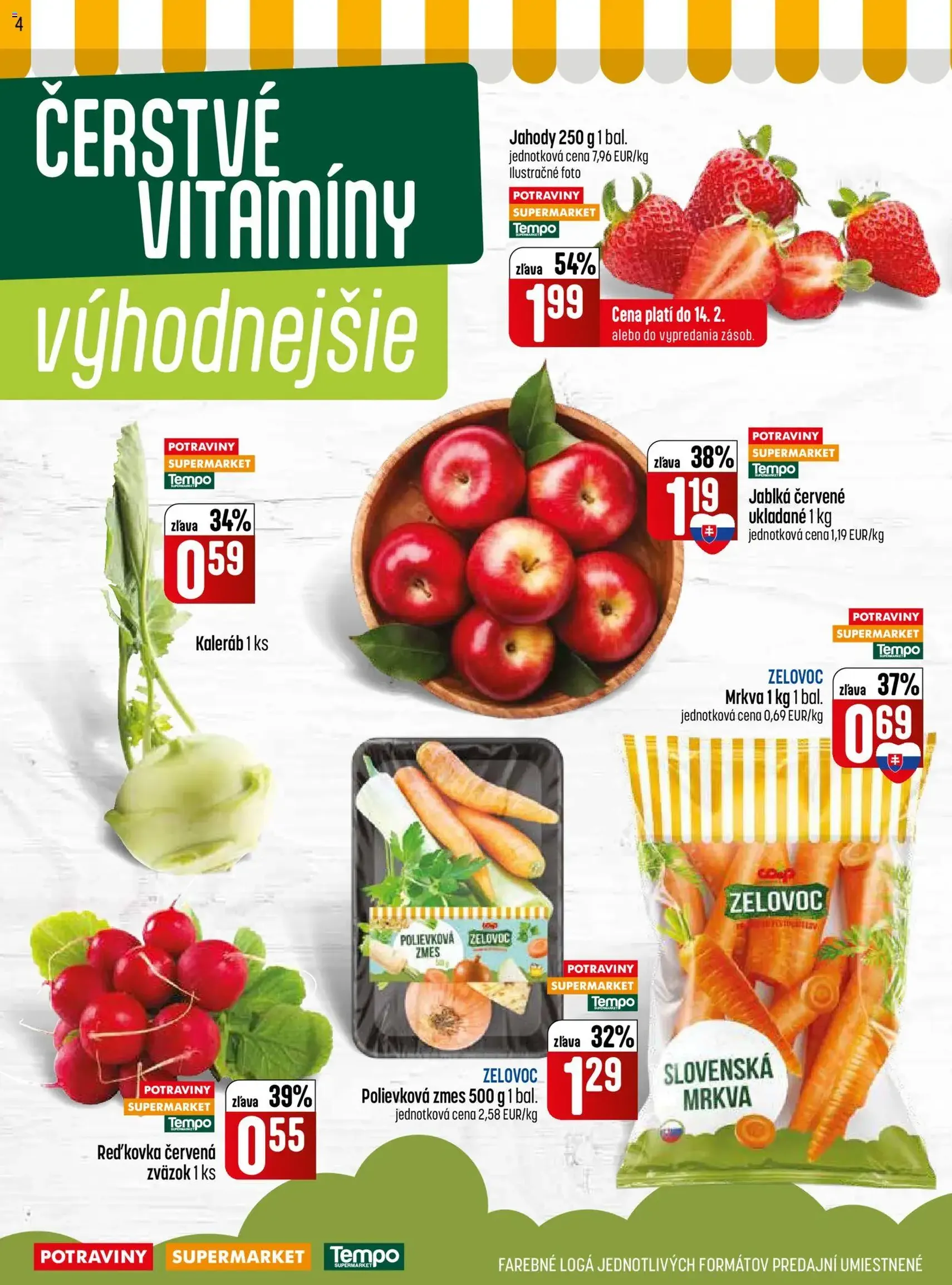 COOP Jednota leták - platný leták od 12.02.2026 strana 4 z 28