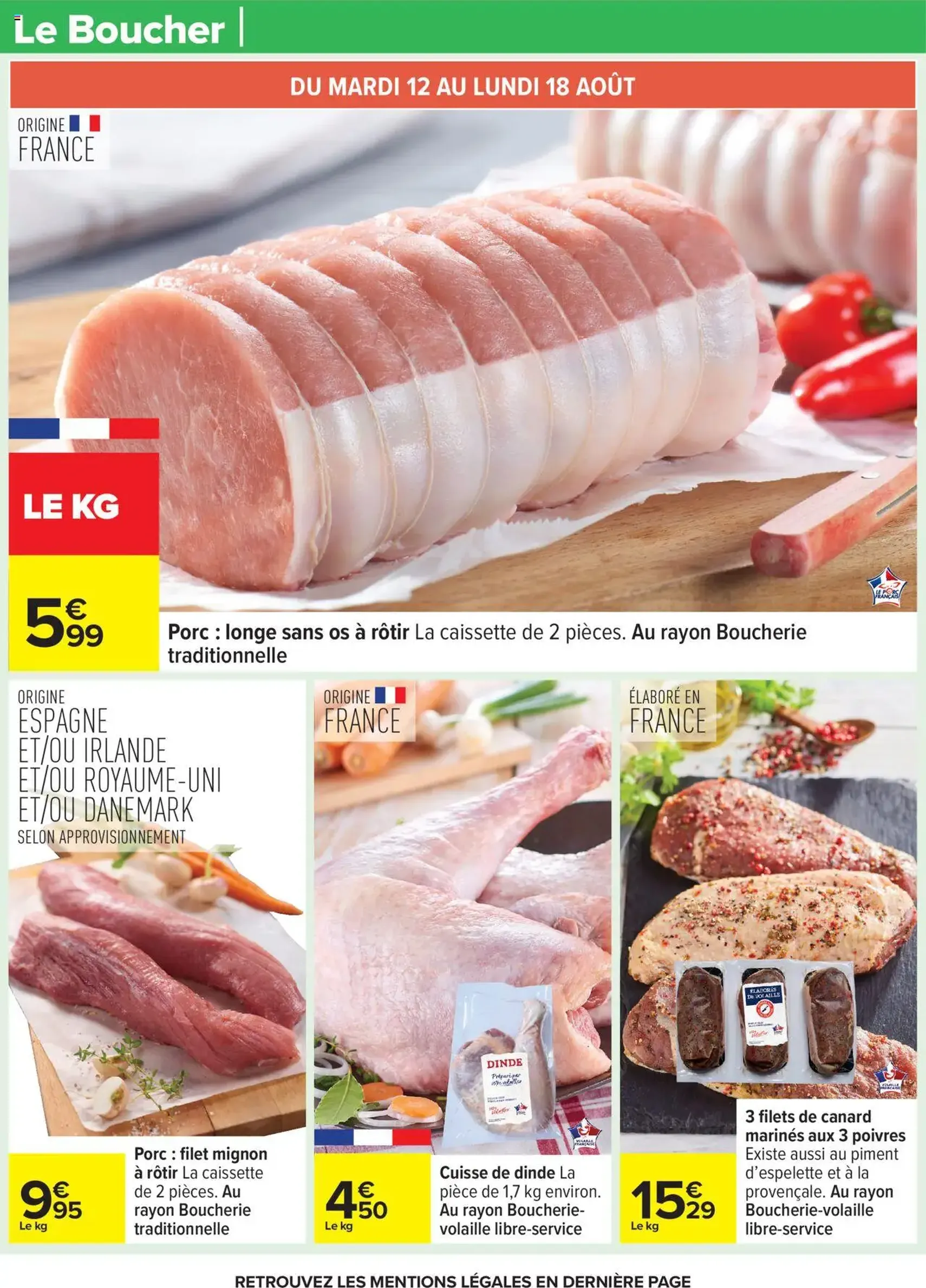 Carrefour catalogue de la semaine 33 - brochure valable à partir du 12/08/2025, page 30 sur 69 Carrefour catalogue de la semaine 33 - brochure valable à partir du 12/08/2025, page 30 sur 69