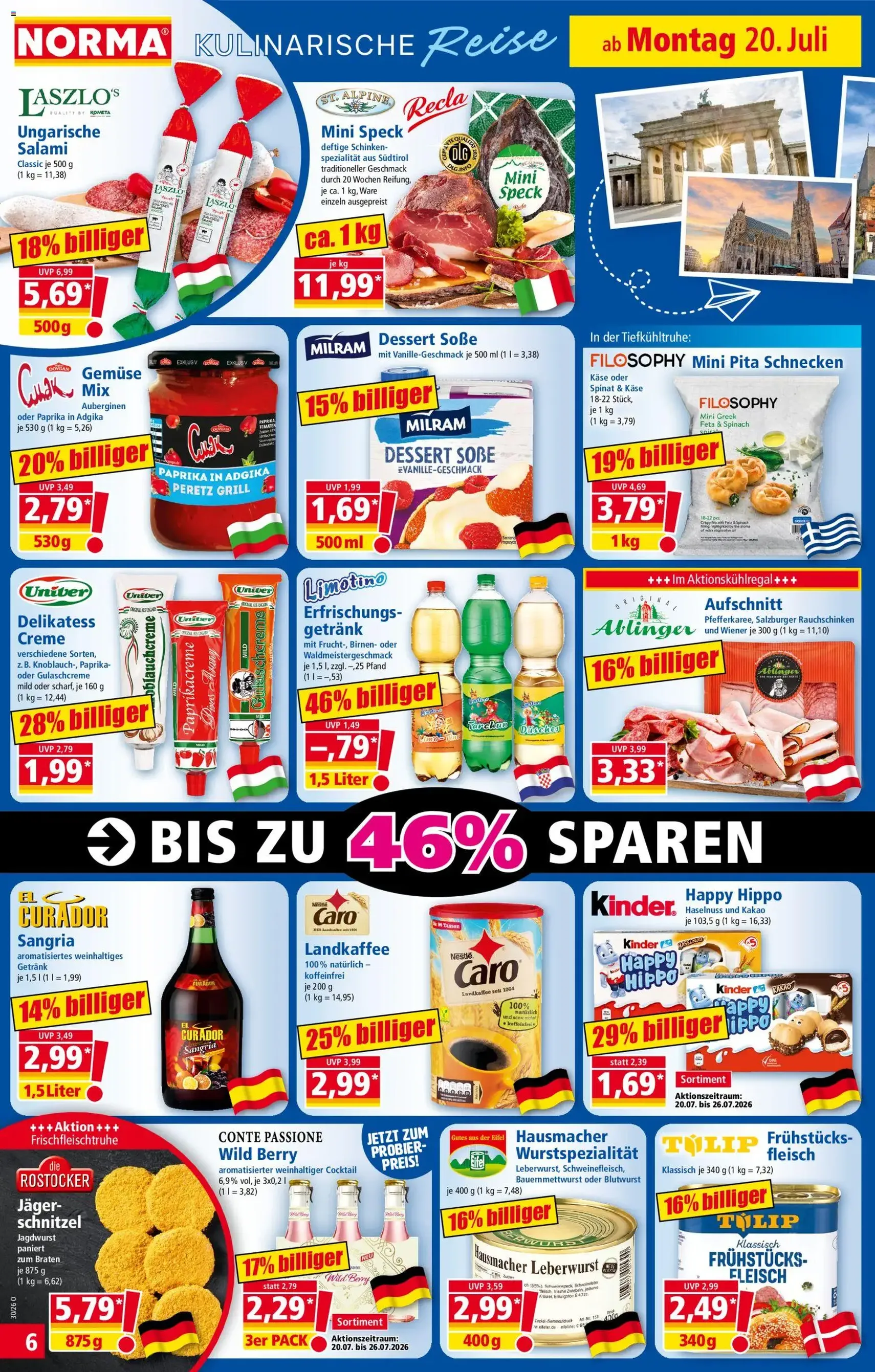 Norma Prospekt - Gültiger Prospekt ab 20.07.2026, Seite 6 von insgesamt 19