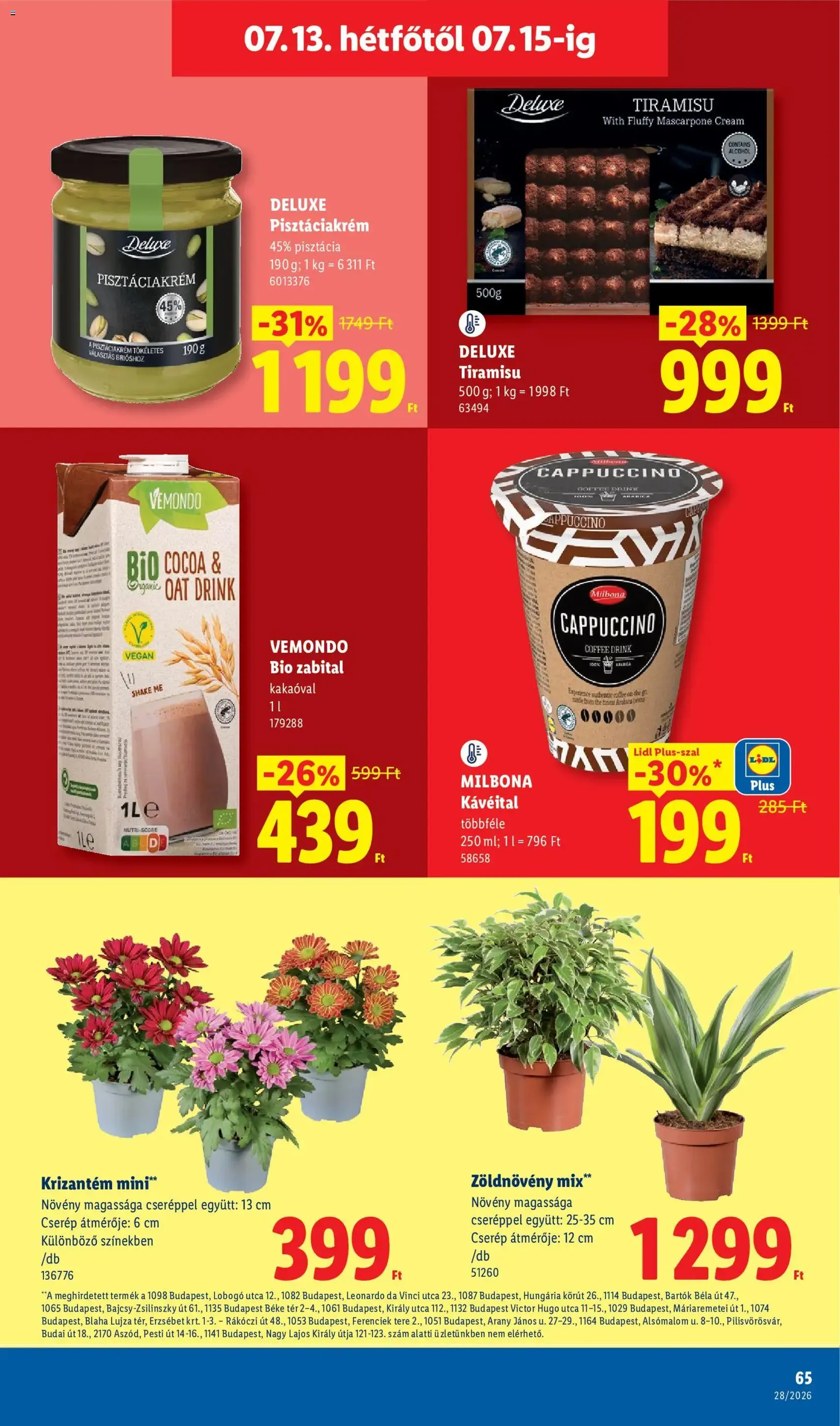 Lidl akciós újság - 2026.07.09. érvényes szórólap 65 oldal 80 oldalból