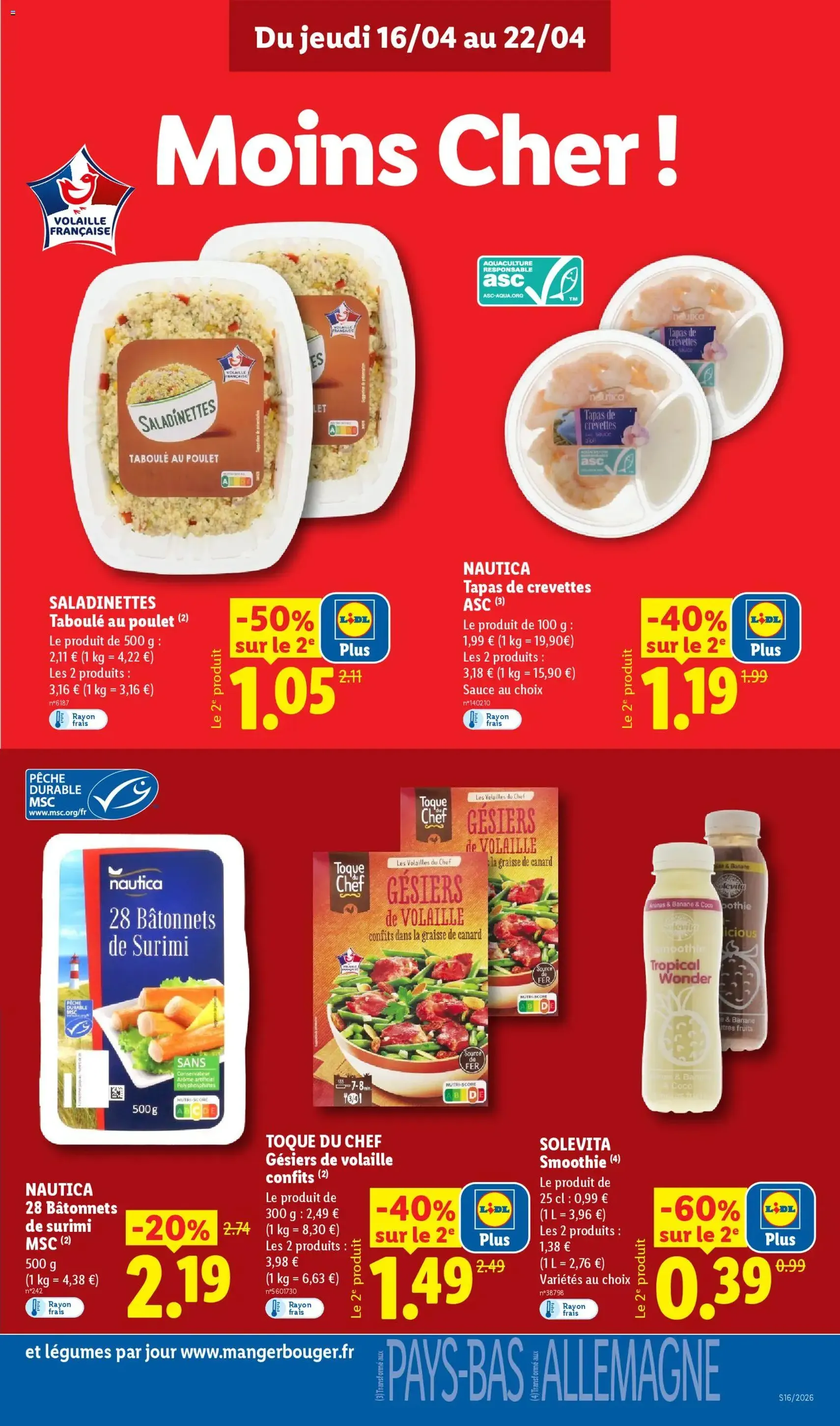 LIDL catalogue - brochure valable à partir du 16/04/2026, page 9 sur 67