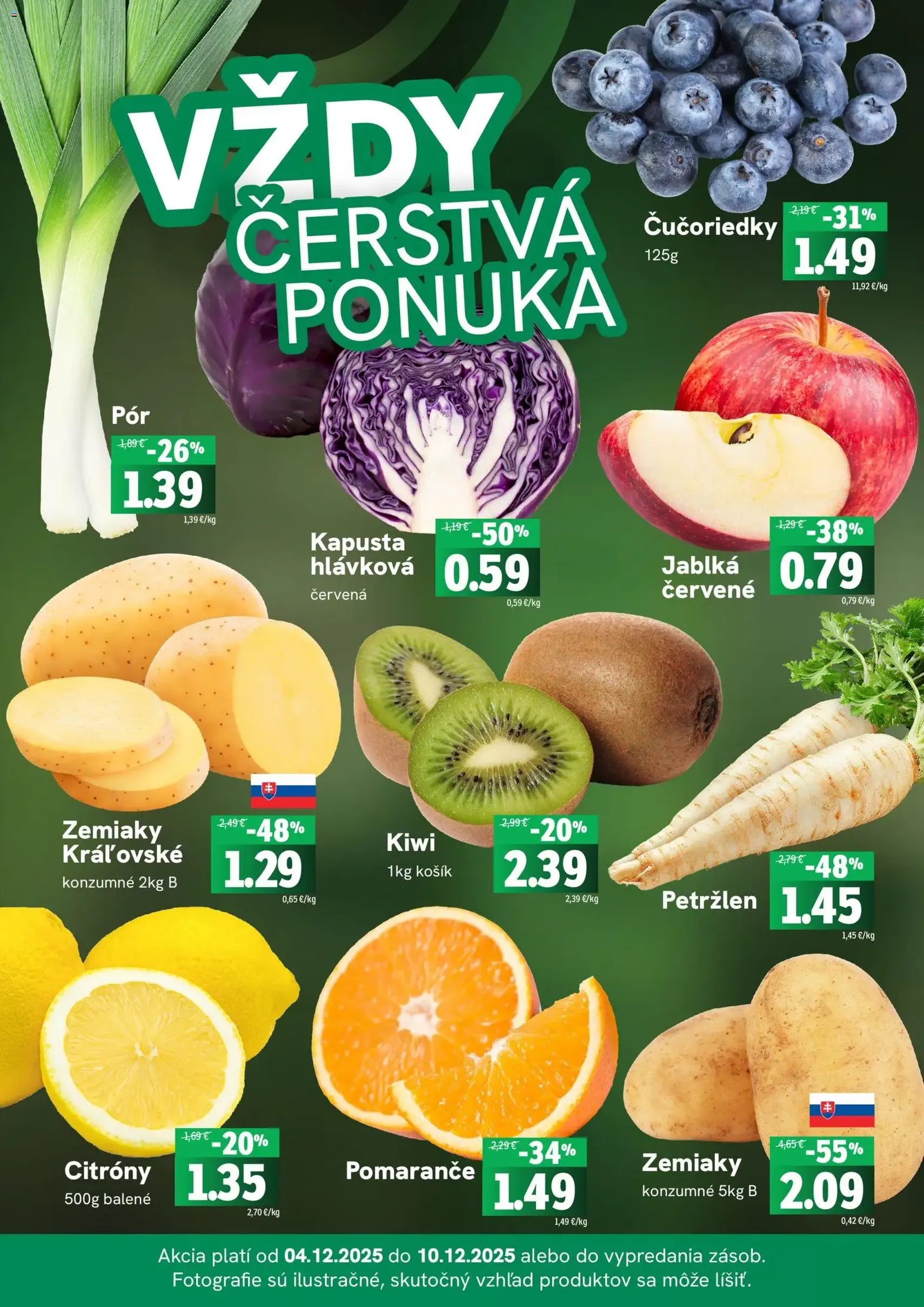 FRESH Plus leták - platný leták od 04.12.2025 strana 3 z 4