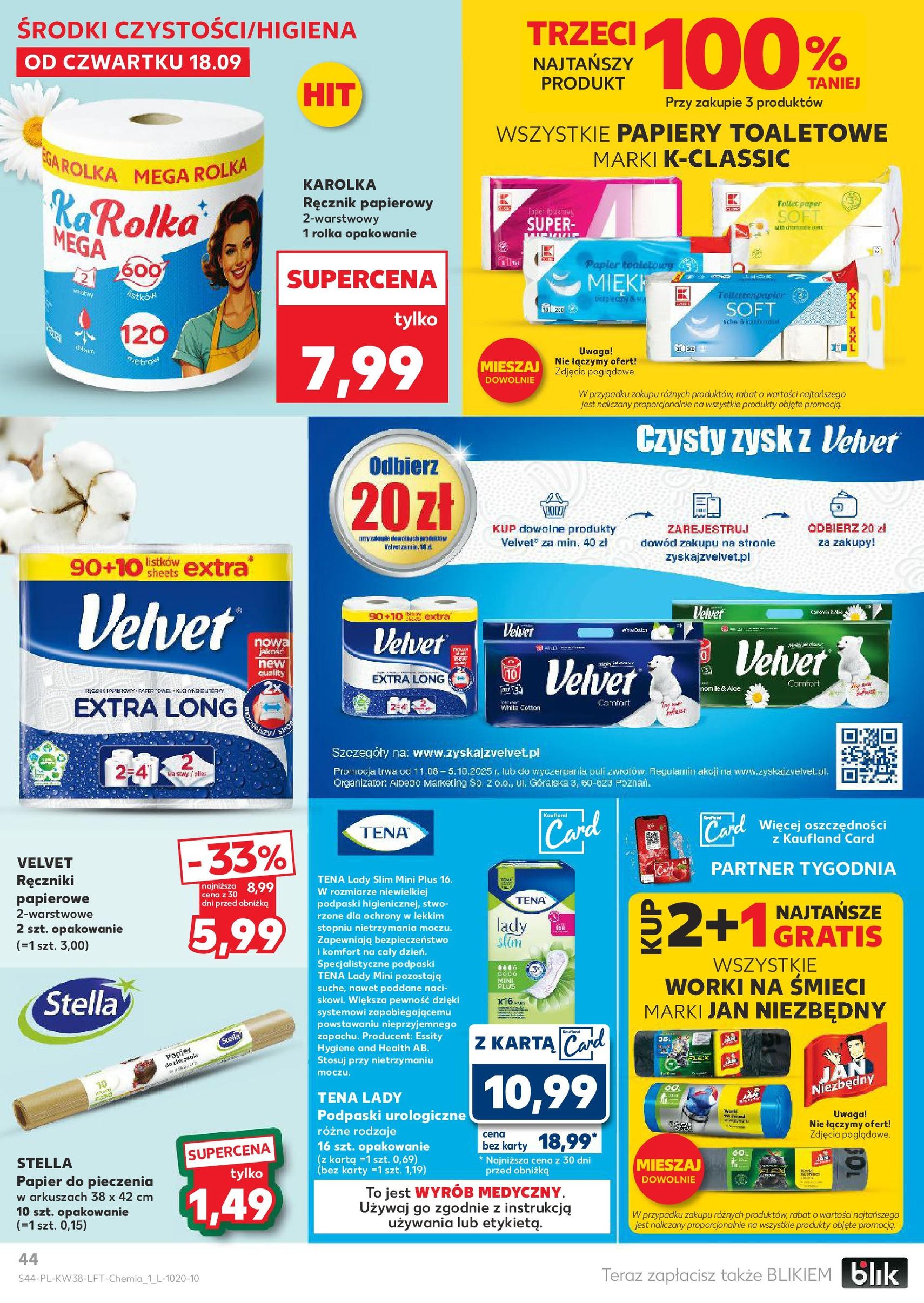 Kaufland gazetka - ważny gazetka od 18.09.2025 strona 44 z 51
