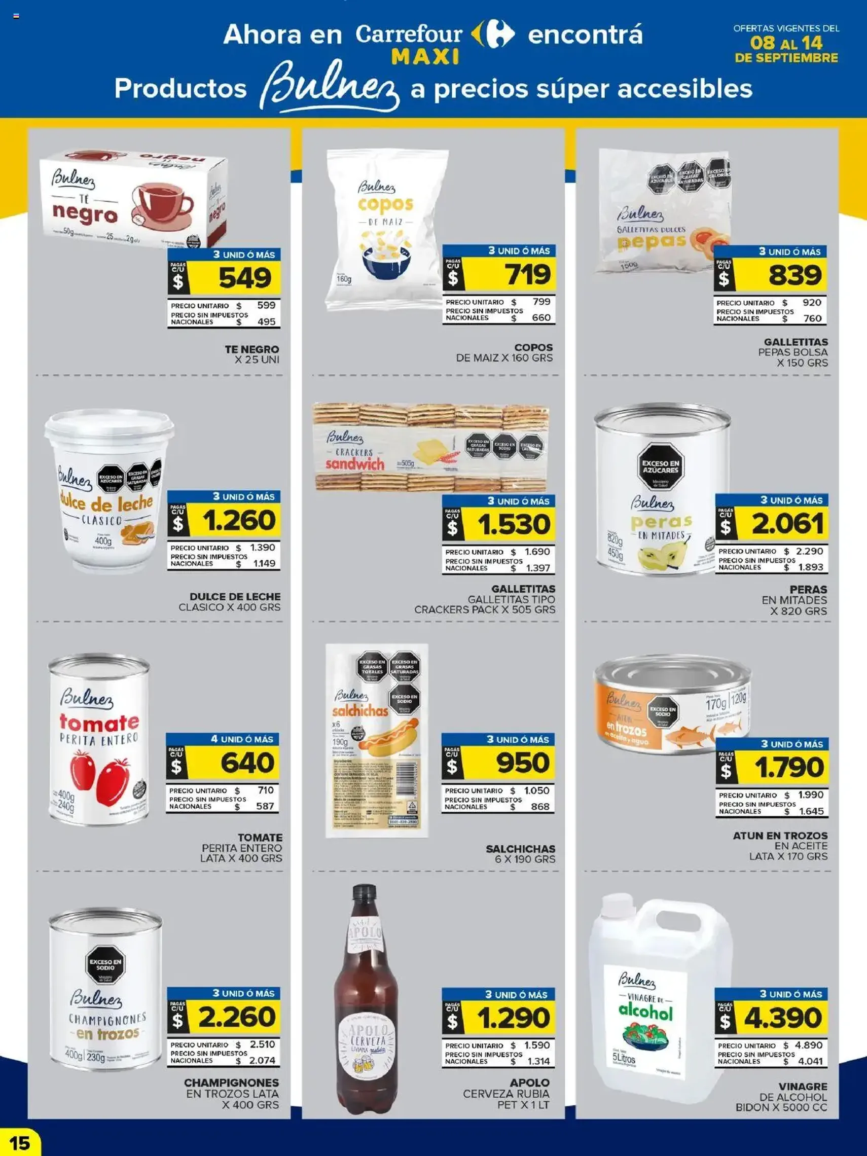 Carrefour Maxi catálogo - folleto válido desde 08/09/2025 página 14 de 25 Carrefour Maxi catálogo - folleto válido desde 08/09/2025 página 14 de 25