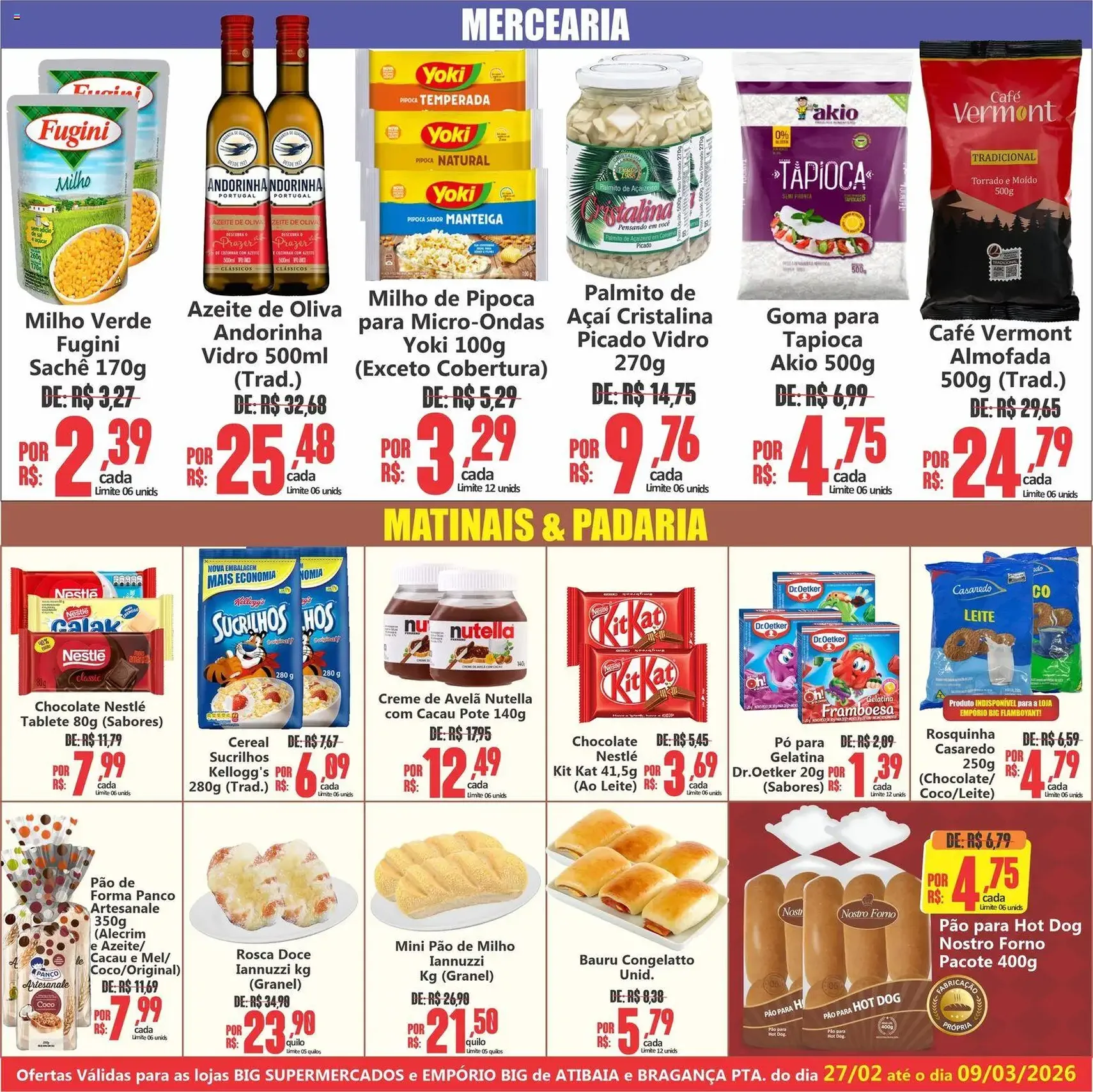 Big Supermercados - Ofertas da semana - folheto válido a partir de 27/02/2026 página 4 de 6