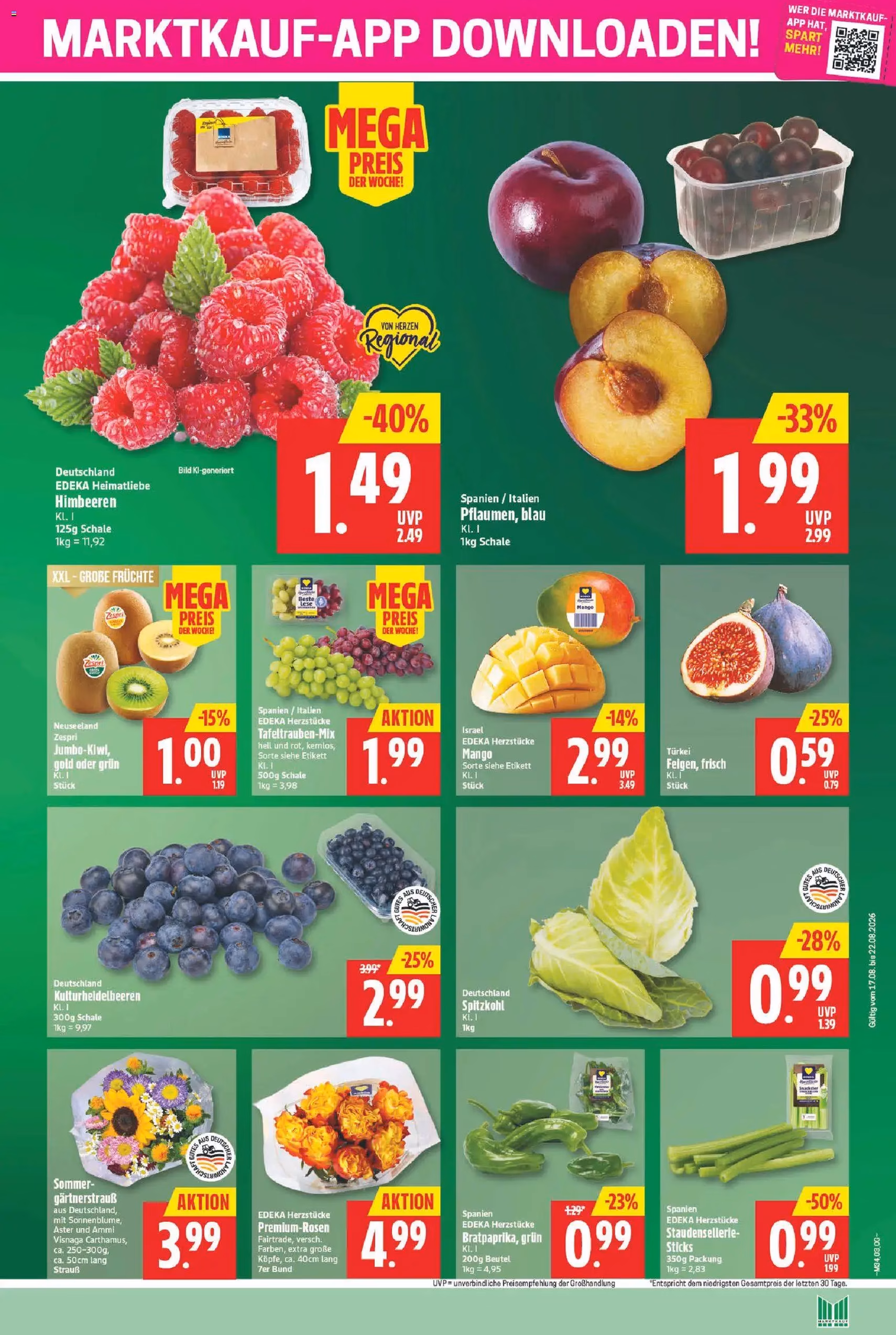 Marktkauf Prospekt - Gültiger Prospekt ab 17.08.2026, Seite 3 von insgesamt 32