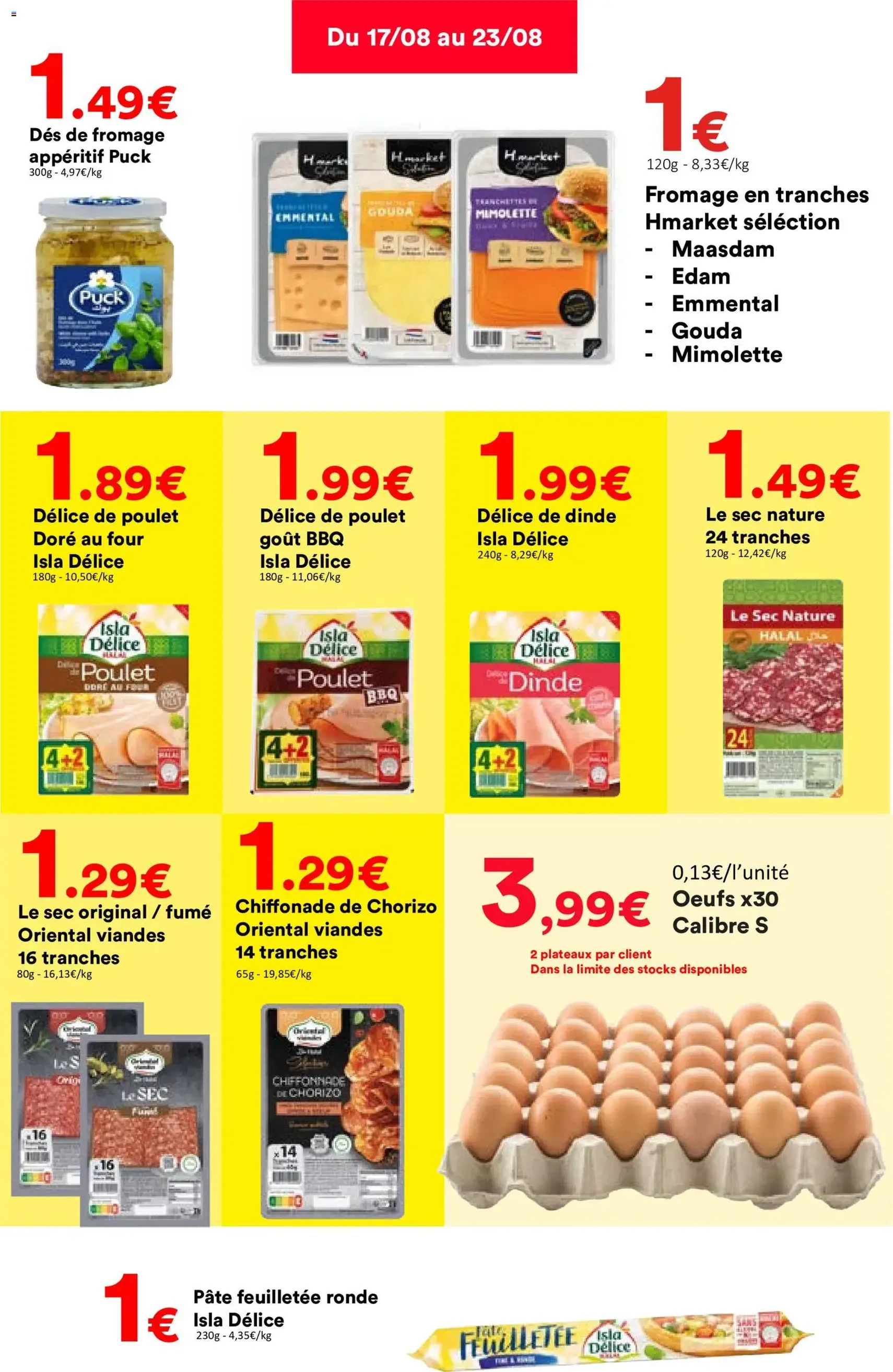 Hmarket catalogue - brochure valable à partir du 17/08/2026, page 4 sur 6
