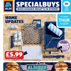 Aldi - Weekly offers UK Specialbuys - Flyer preview valid from 11/09/2025