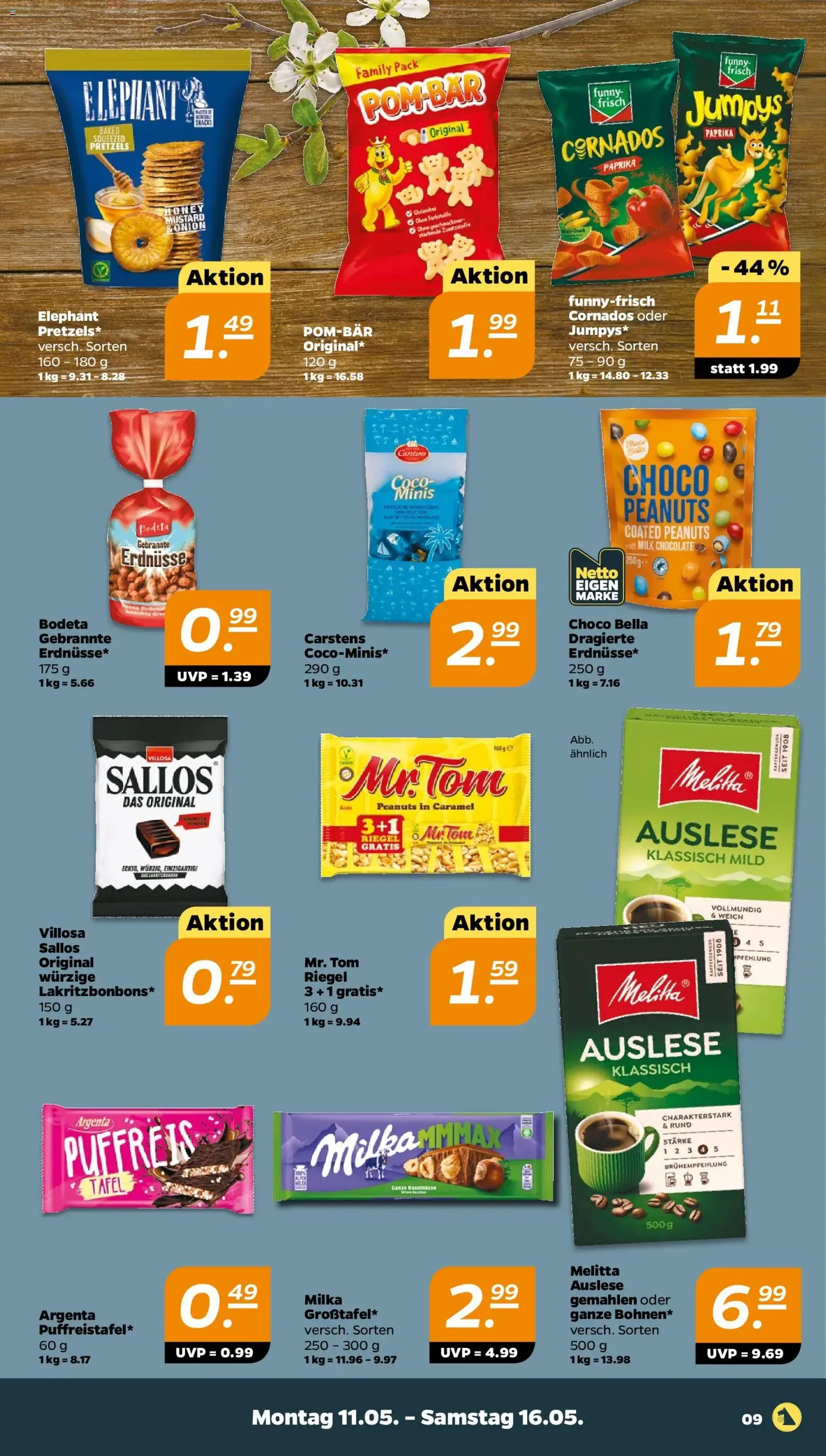 Netto Prospekt - Gültiger Prospekt ab 11.05.2026, Seite 9 von insgesamt 33