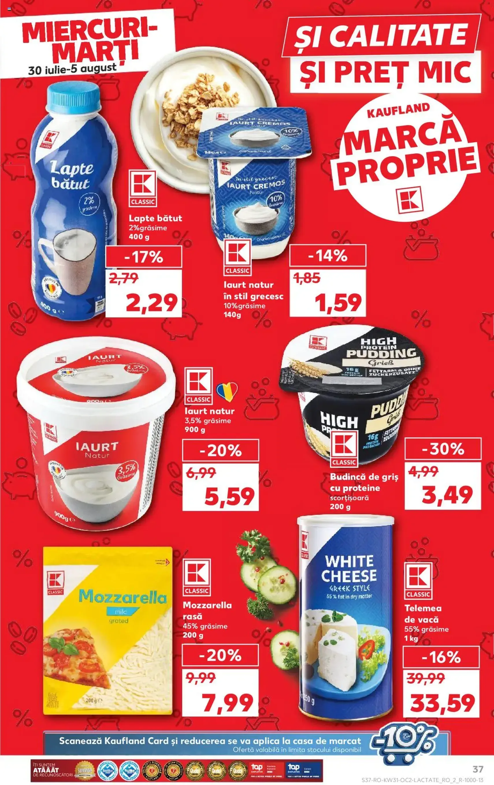 Kaufland RO - București - 2025.07.30. érvényes szórólap 37 oldal 68 oldalból Kaufland RO - București - 2025.07.30. érvényes szórólap 37 oldal 68 oldalból
