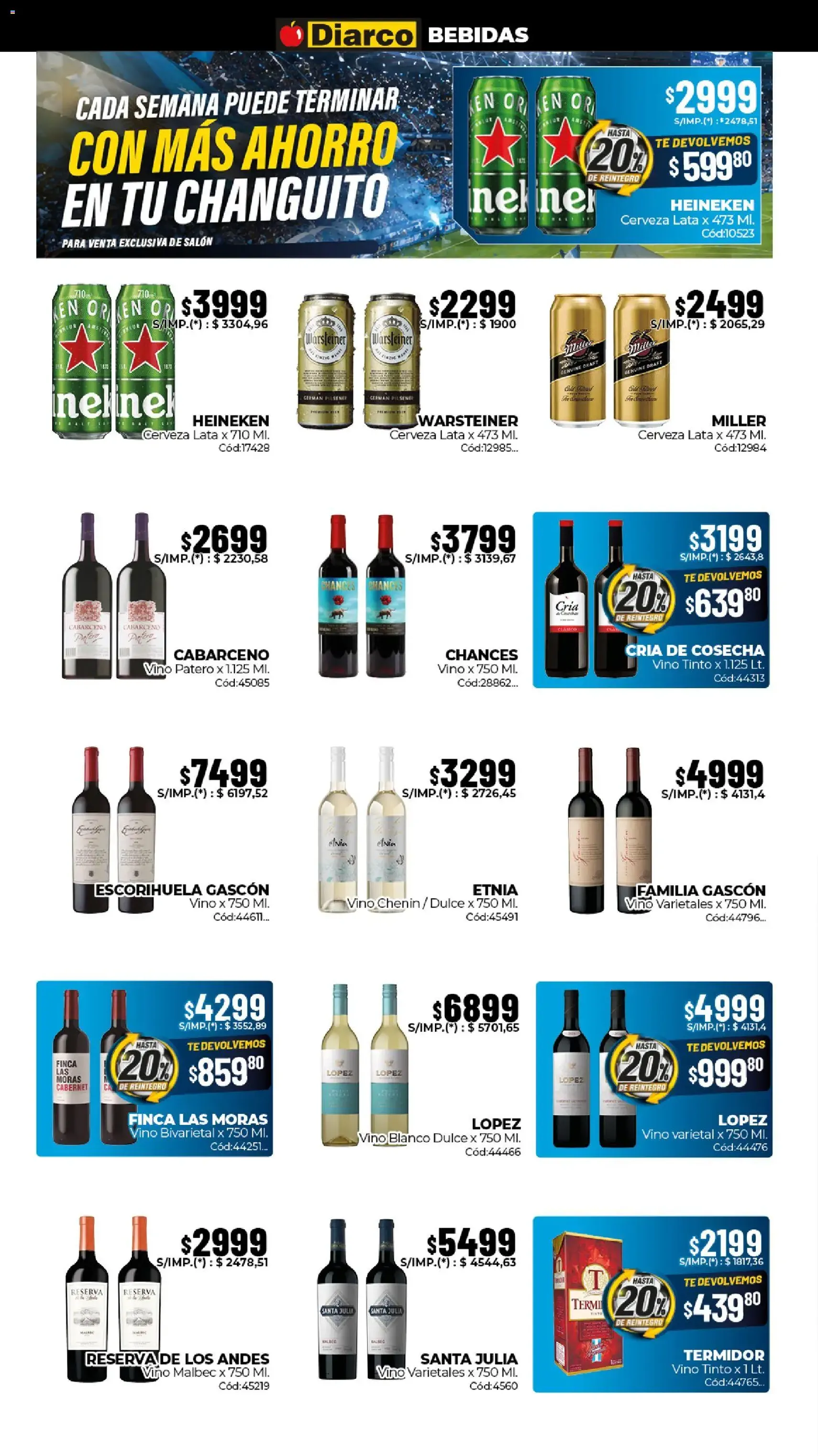 Diarco ofertas - folleto válido desde 22/06/2026 página 8 de 20