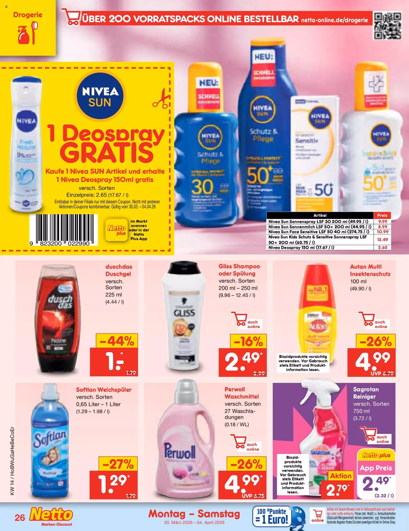 Netto Marken-Discount Prospekt - Gültiger Prospekt ab 30.03.2026, Seite 36 von insgesamt 62