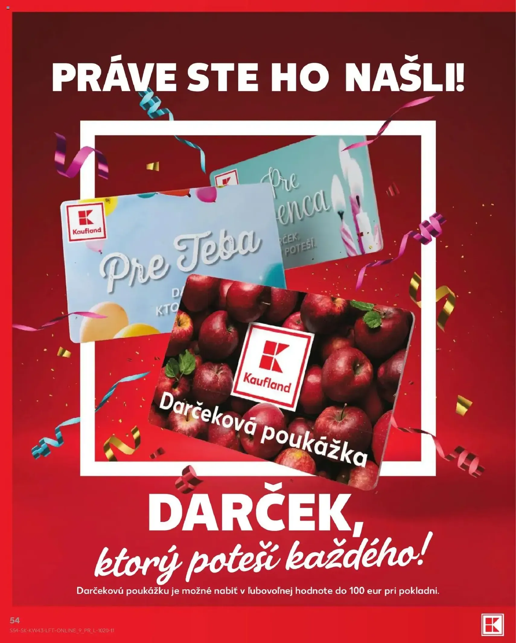 Kaufland leták - platný leták od 22.10.2026 strana 54 z 76