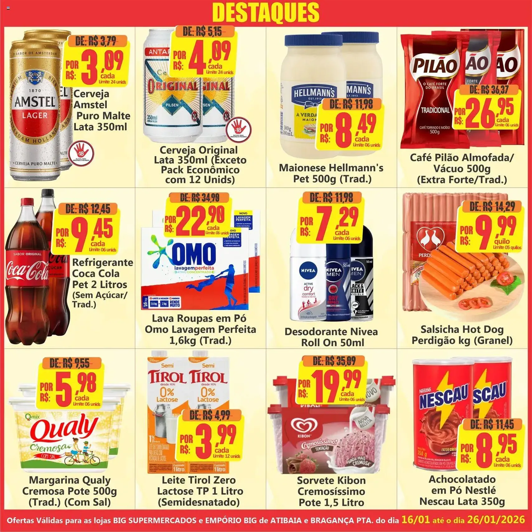 Big Supermercados - Ofertas da semana - folheto válido a partir de 16/01/2026 página 2 de 6